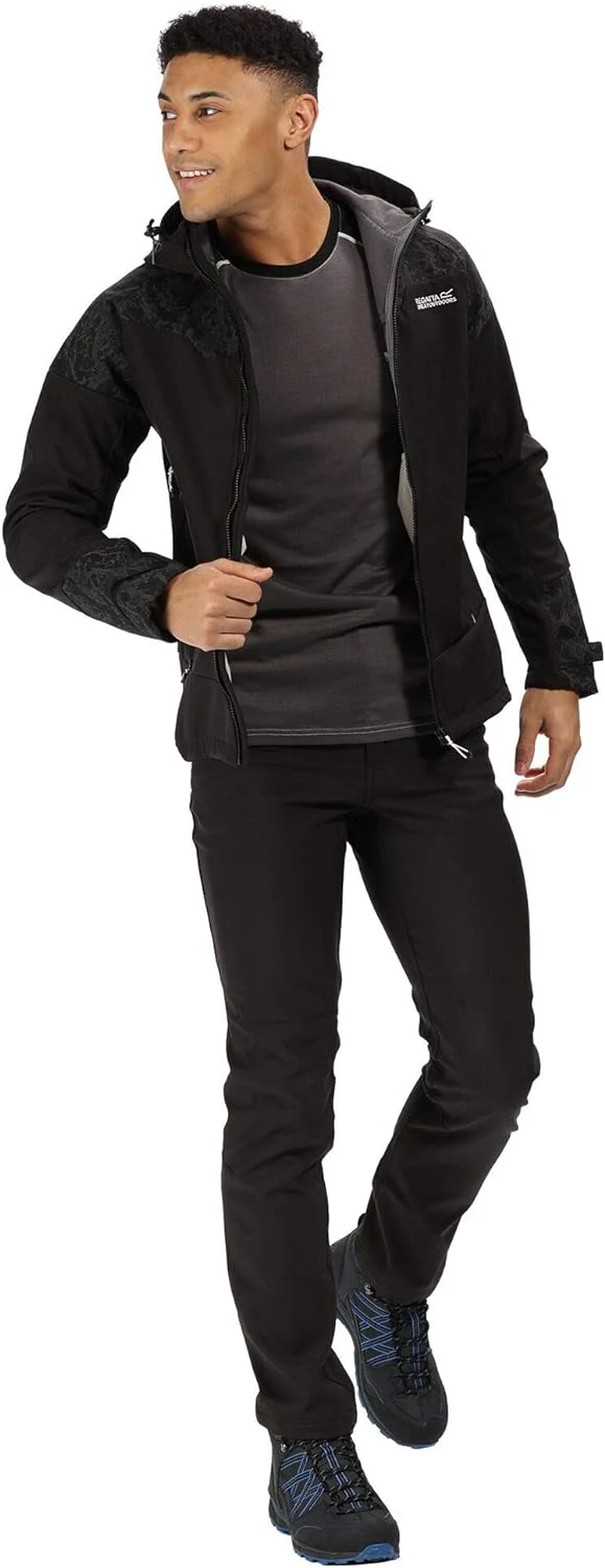 Regatta Men's Hewitts V Reflective Hooded Softshell - Image 6