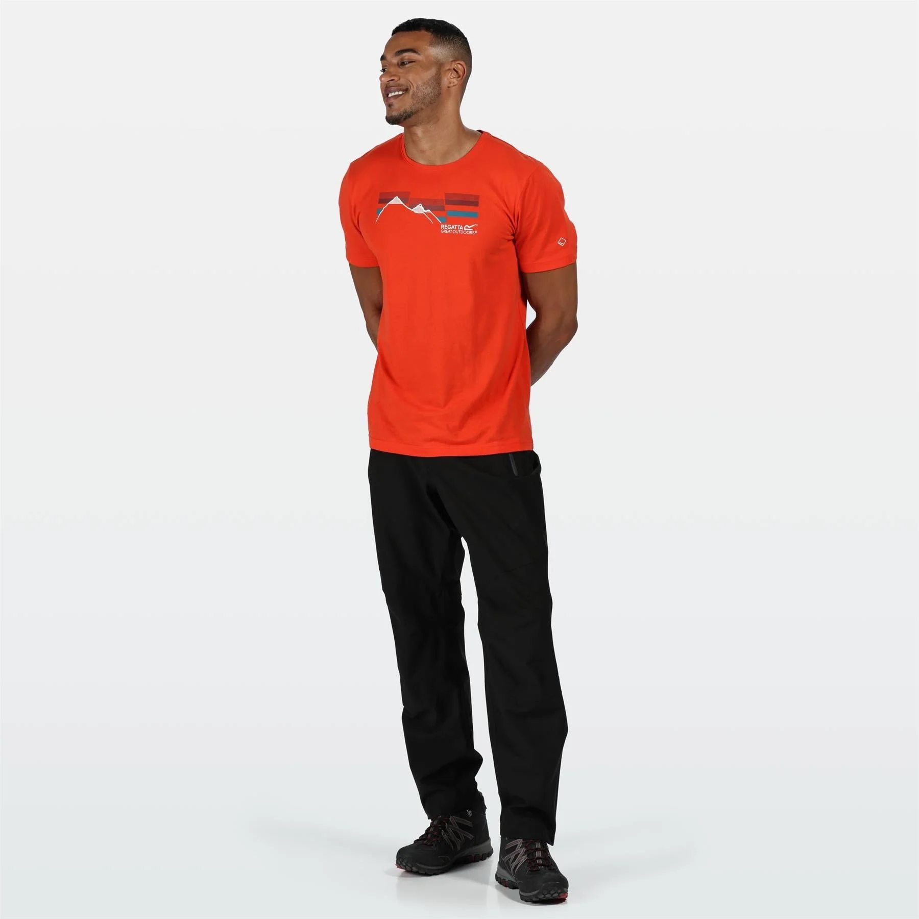 Regatta Mens Highton Stretch Waterproof Overtrousers - Image 3