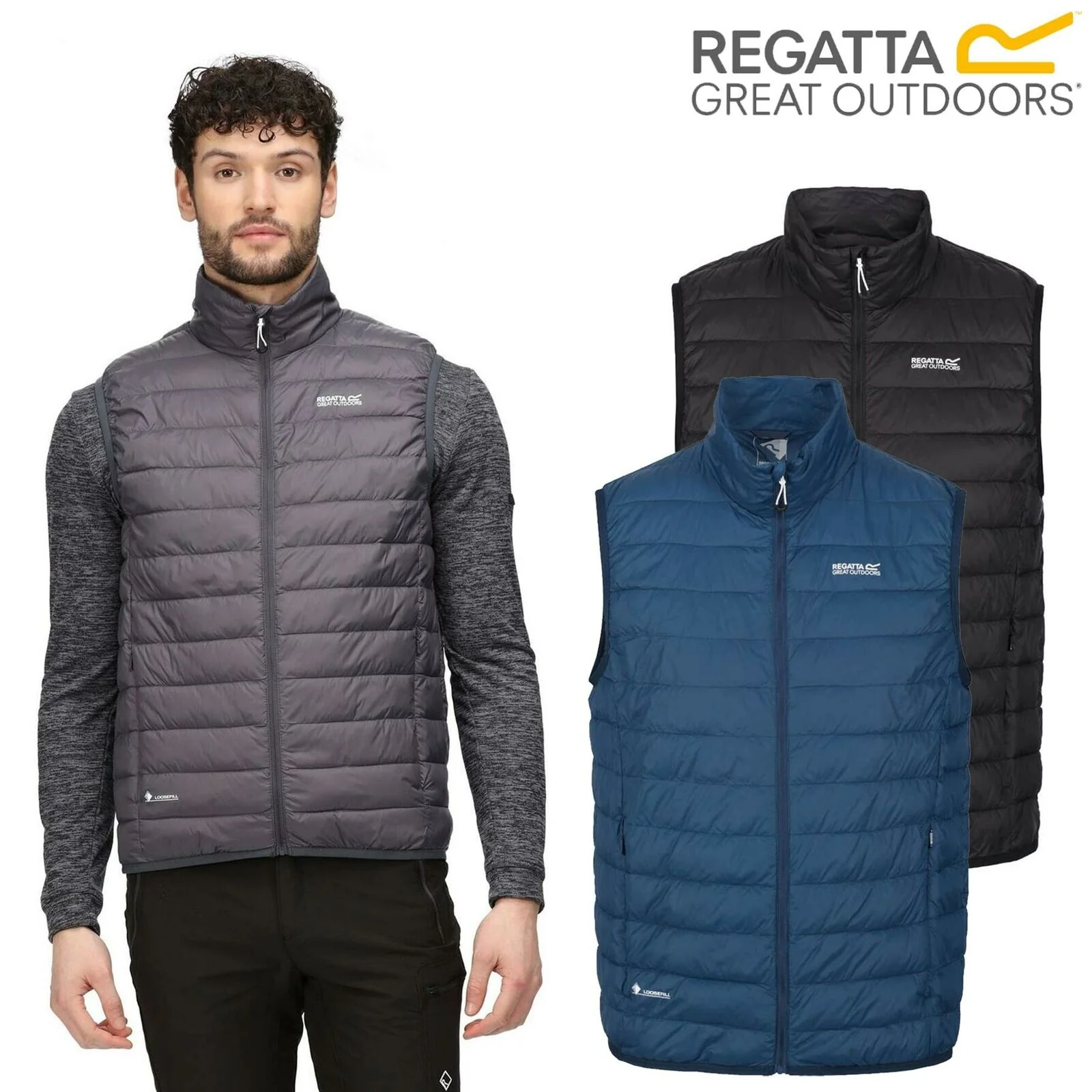Regatta Mens Hillpack Insulated Padded Bodywarmer Gilet - Image 19