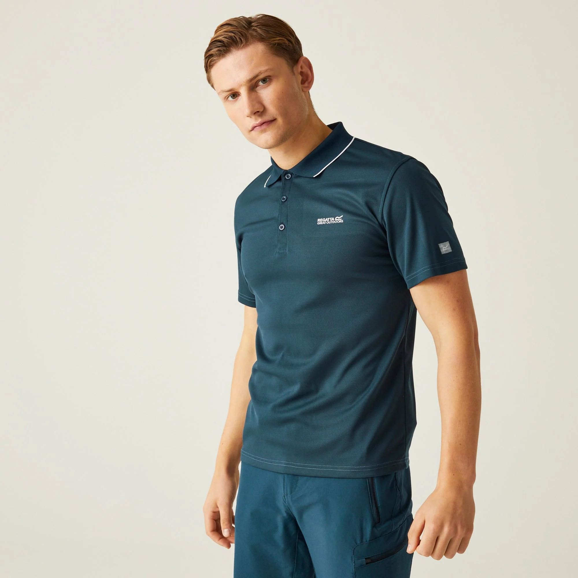 Regatta Men's Maverick V Active Polo Shirt - Image 3
