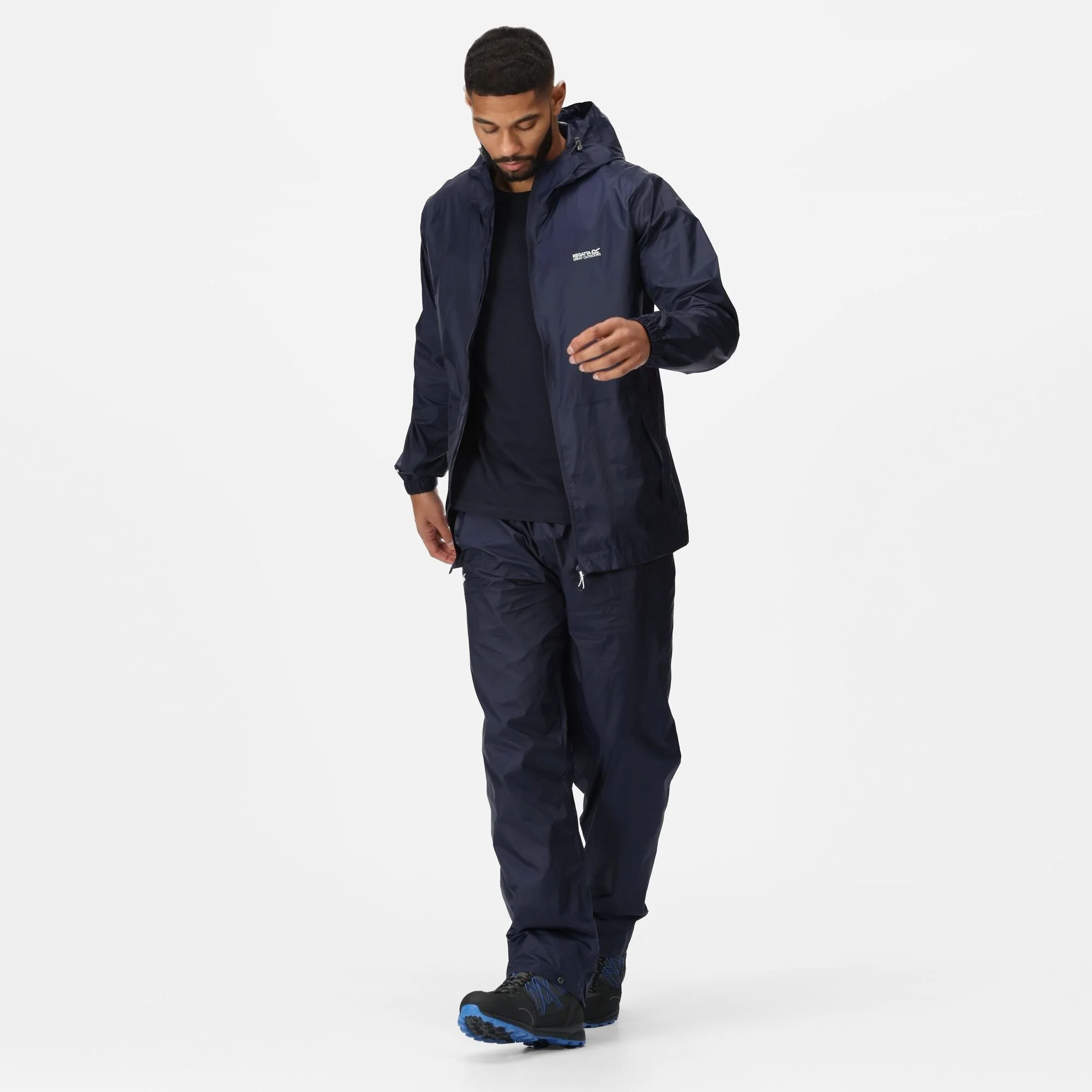 Regatta Mens Waterproof Packaway Over Trousers