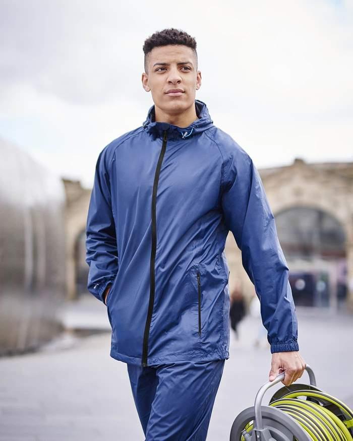 Regatta Mens Pro Packaway Waterproof Jacket with Bag - Image 7