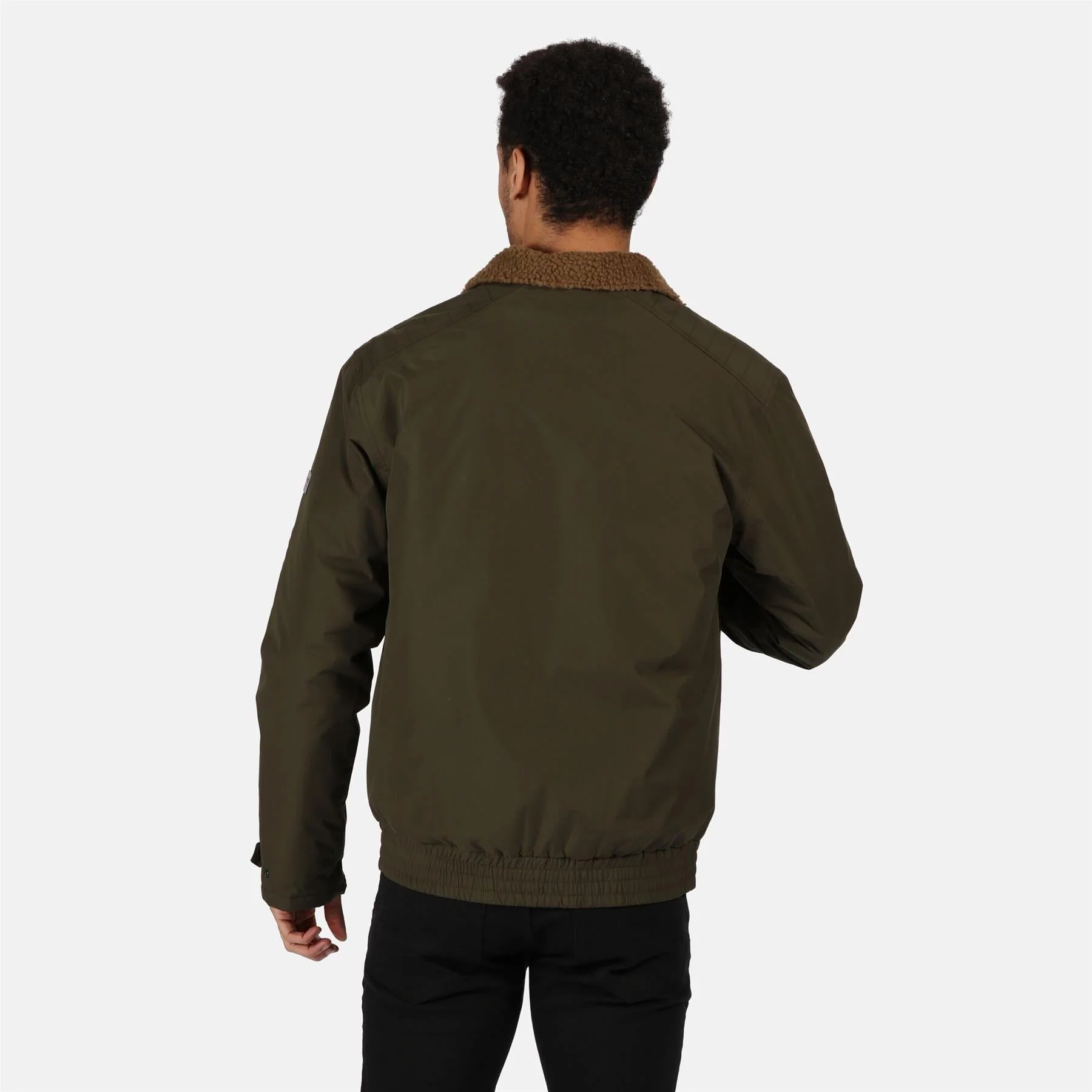 Regatta Mens Rayan Waterproof Insulated Sherpa Fleece Jacket - Image 3