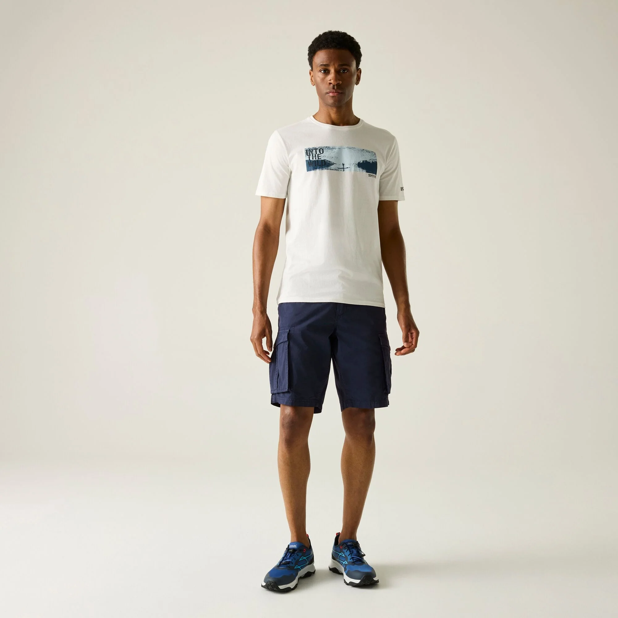 Regatta Mens Shorebay Cargo Breathable Cotton Shorts - Image 13