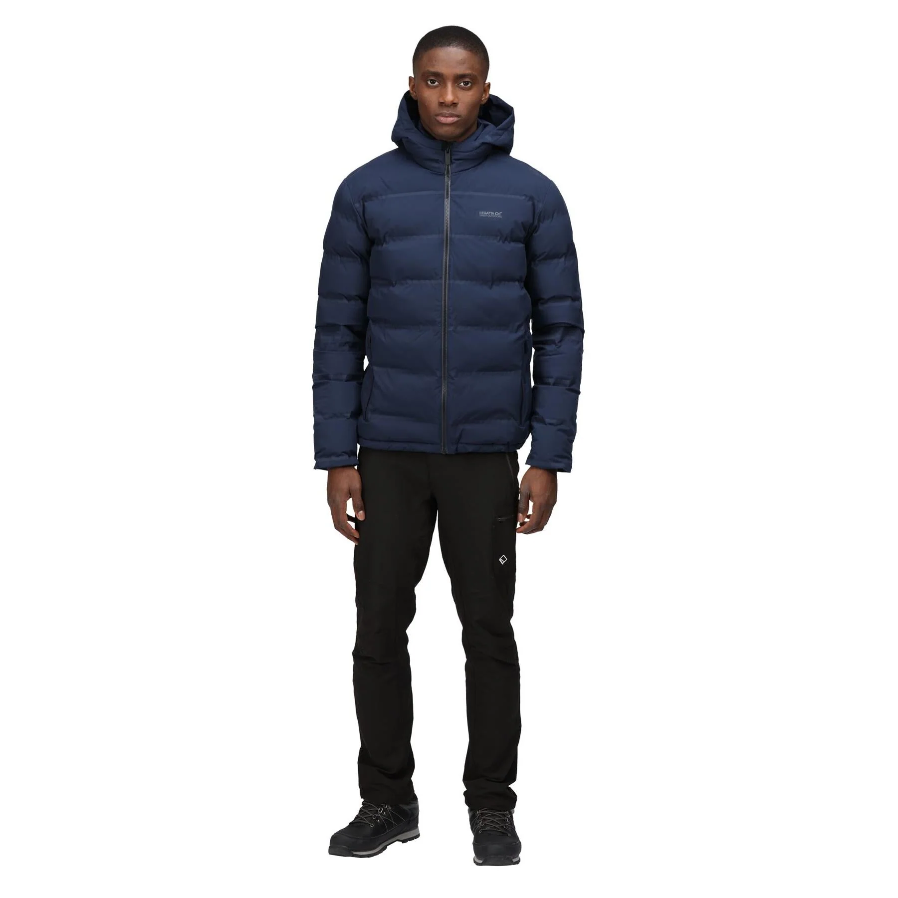 Regatta Mens Thermisto Water Repellent Durable Hooded Padded Puffer Jacket - Image 10
