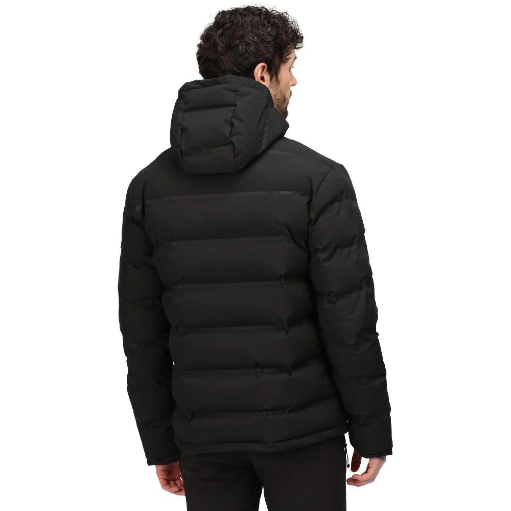 Regatta Mens Thermisto Water Repellent Durable Hooded Padded Puffer Jacket - Image 4