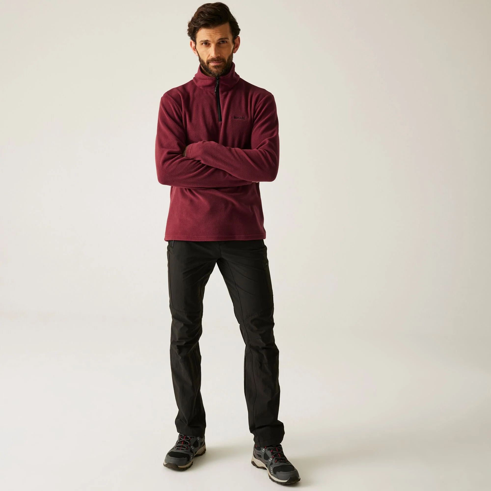 Regatta Mens Thompson Half Zip Light Micro Fleece - Image 15