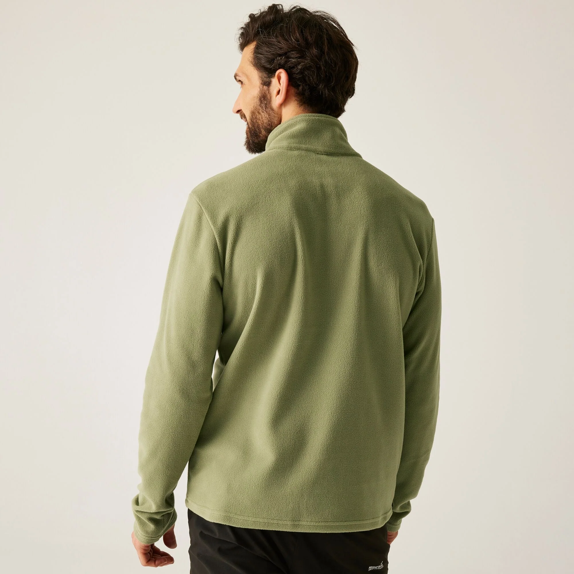 Regatta Mens Thompson Half Zip Light Micro Fleece - Image 3