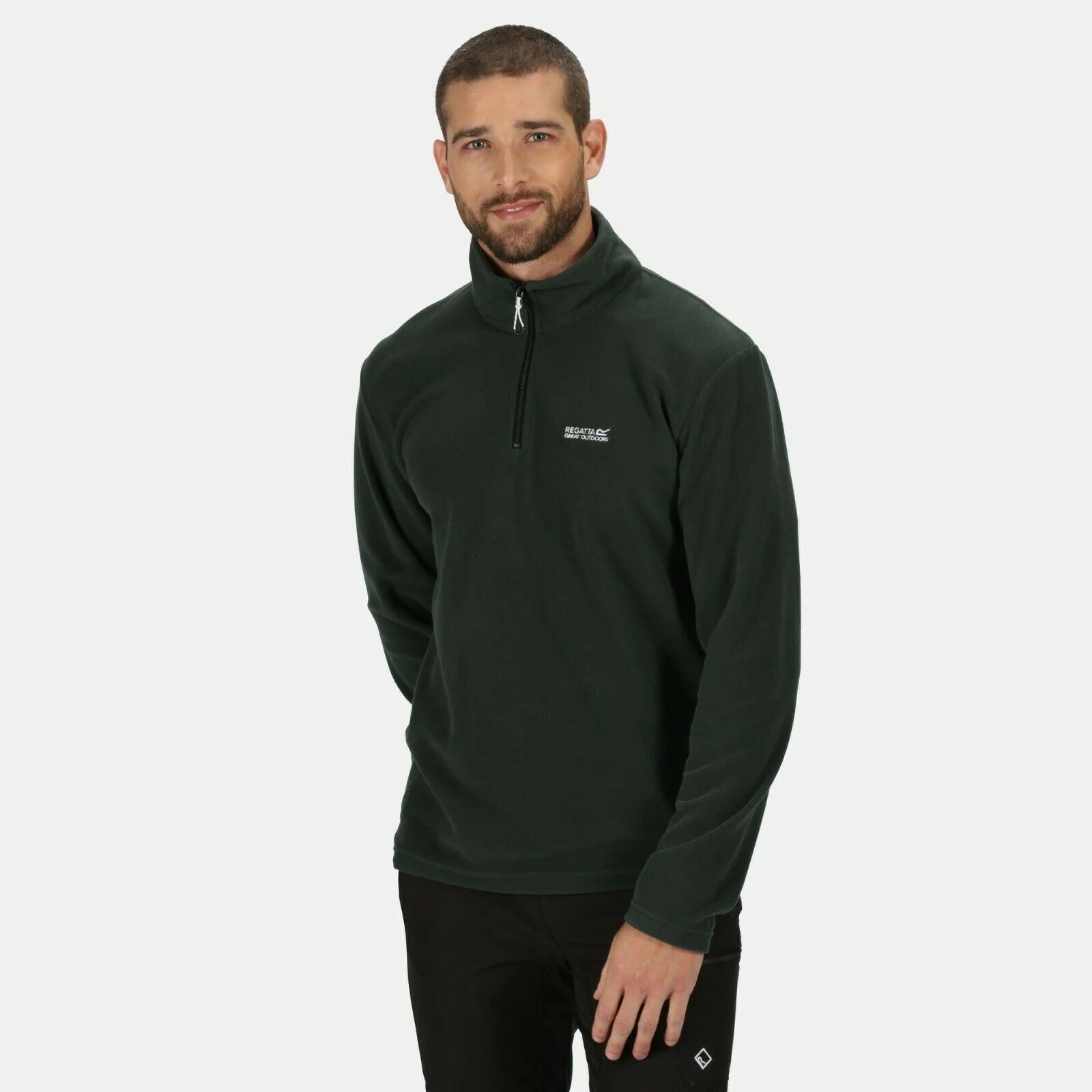 Regatta Mens Thompson Half Zip Light Micro Fleece - Image 32