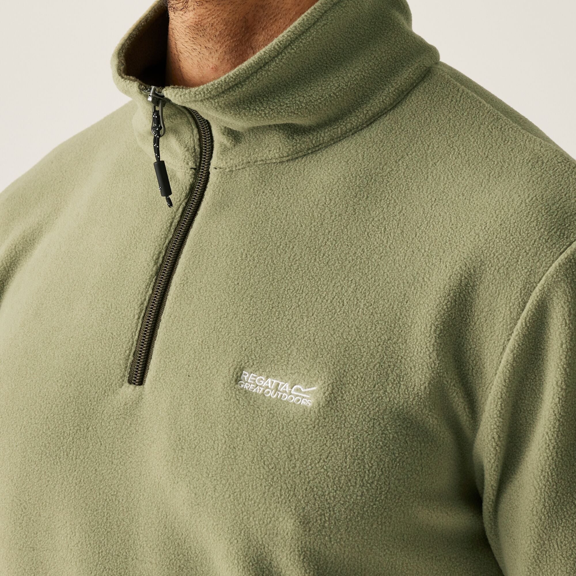 Regatta Mens Thompson Half Zip Light Micro Fleece - Image 4