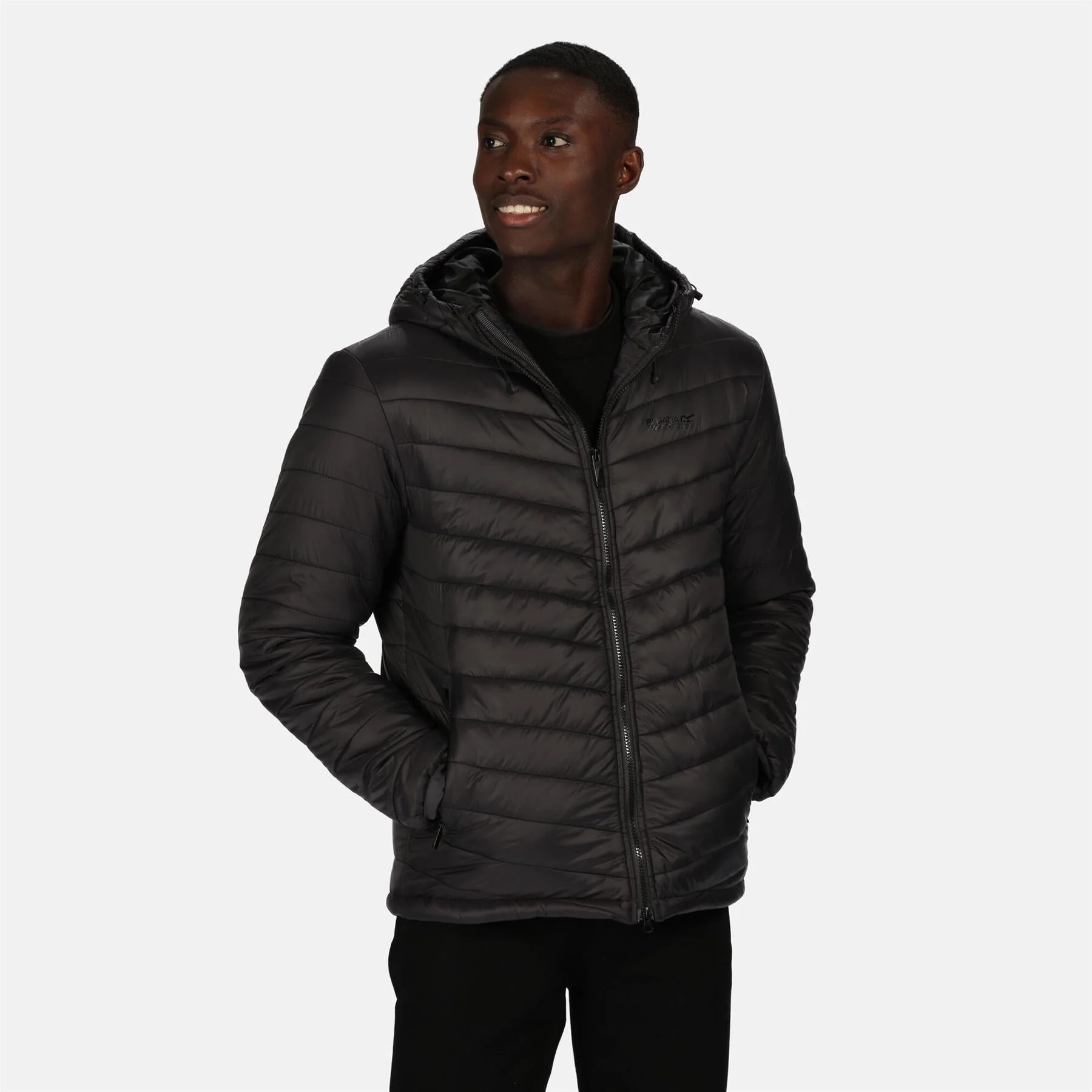 Regatta Mens Volter Loft Heated Insulated Quilted Hooded Jacket - Image 7