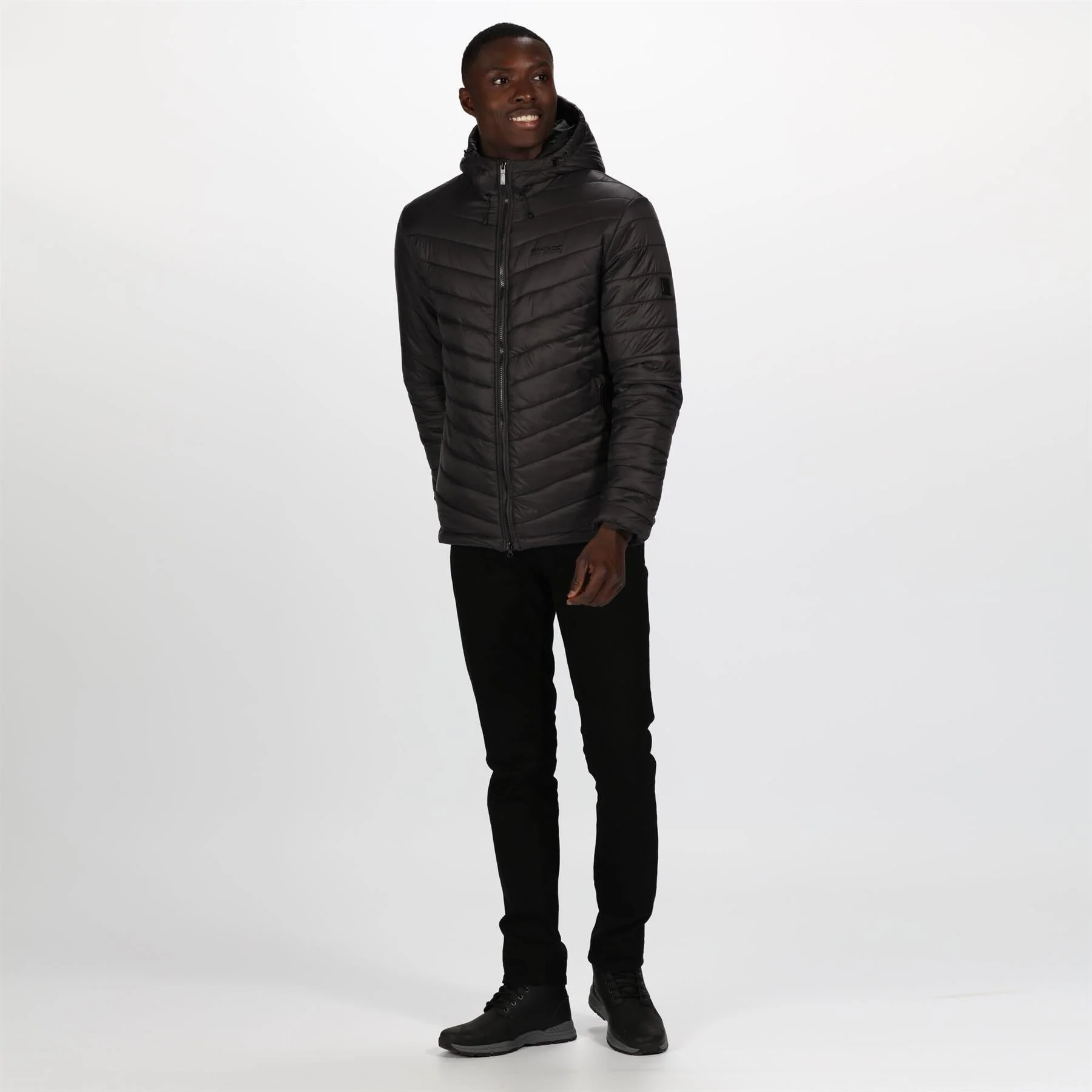 Regatta Mens Volter Loft Heated Insulated Quilted Hooded Jacket - Image 9
