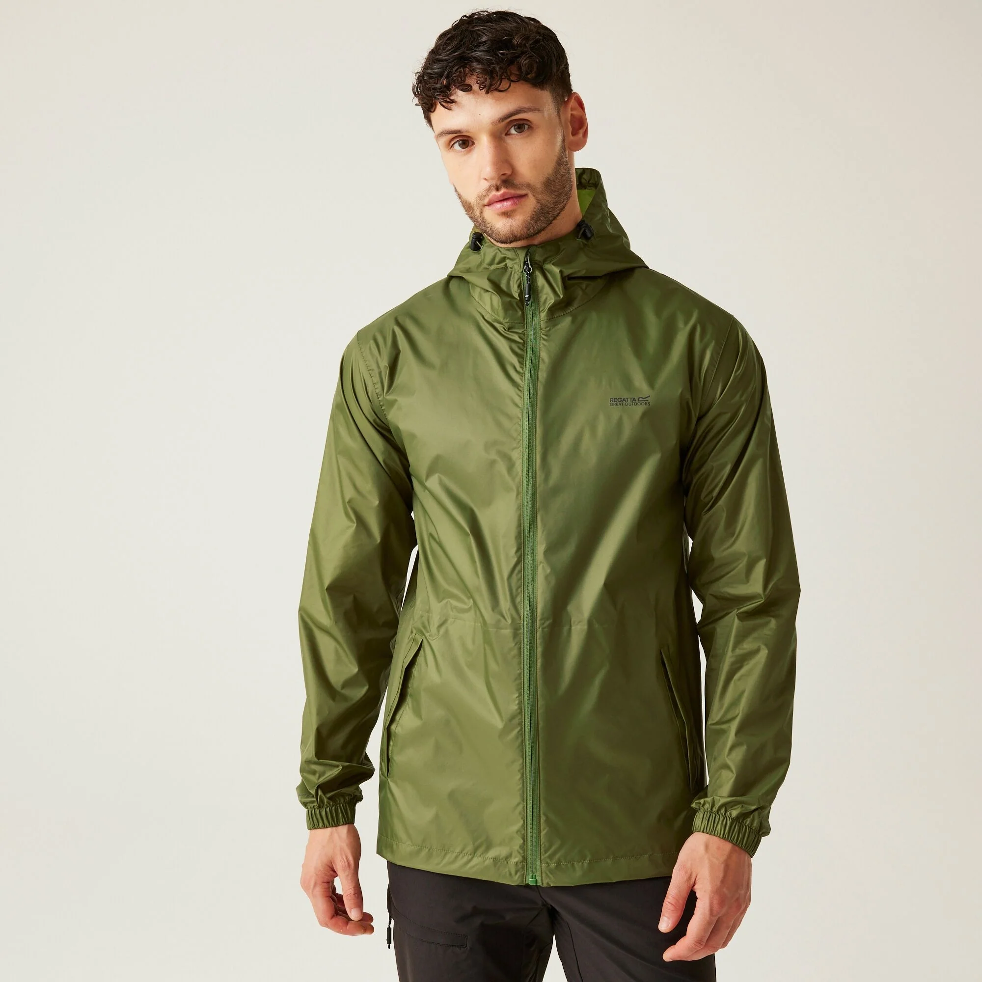 Regatta Men's Pack-It III Waterproof Jacket - Image 80