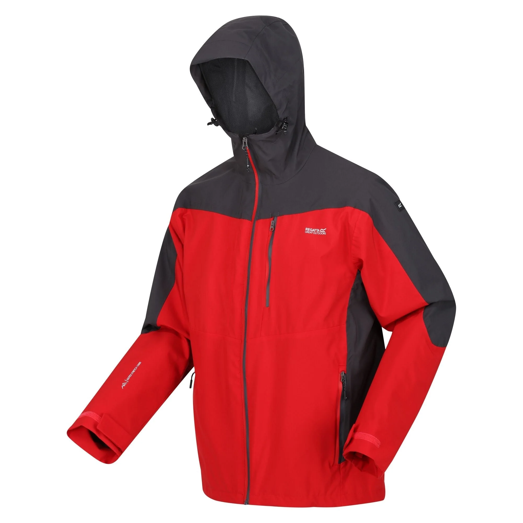 Regatta Men's Wentwood VIII 3-In-1 Waterproof Jacket Danger Red - Image 14