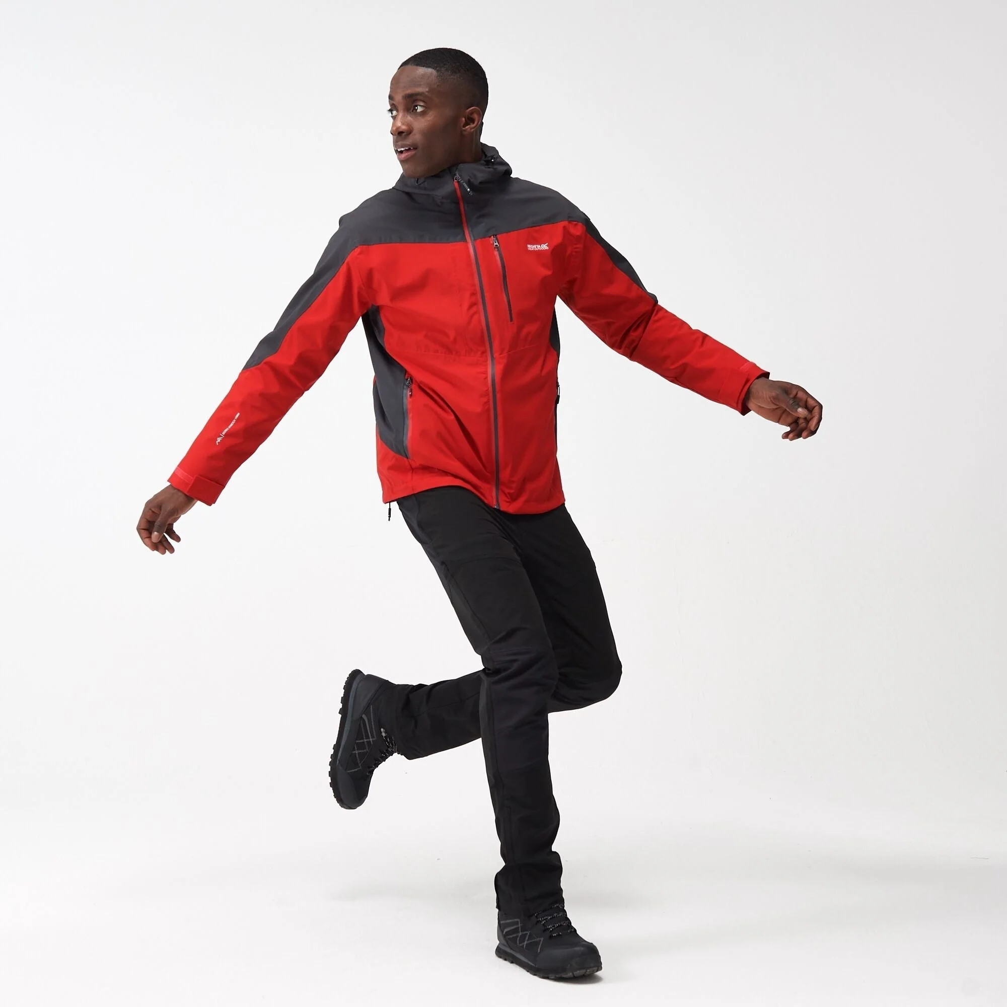 Regatta Men's Wentwood VIII 3-In-1 Waterproof Jacket Danger Red - Image 6