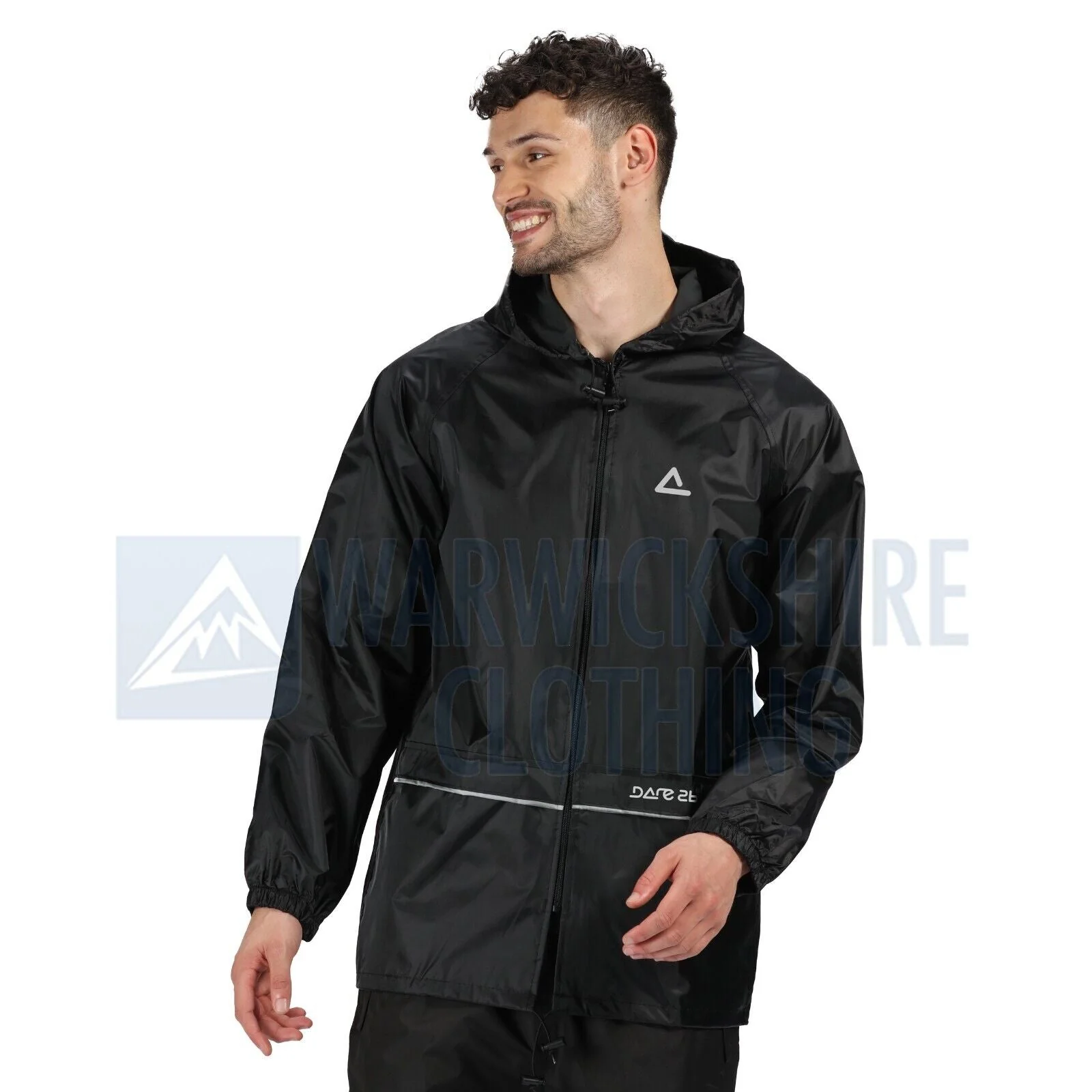 Regatta Mens & Womens Stormbreak Waterproof Hooded Rain Coat - Image 7