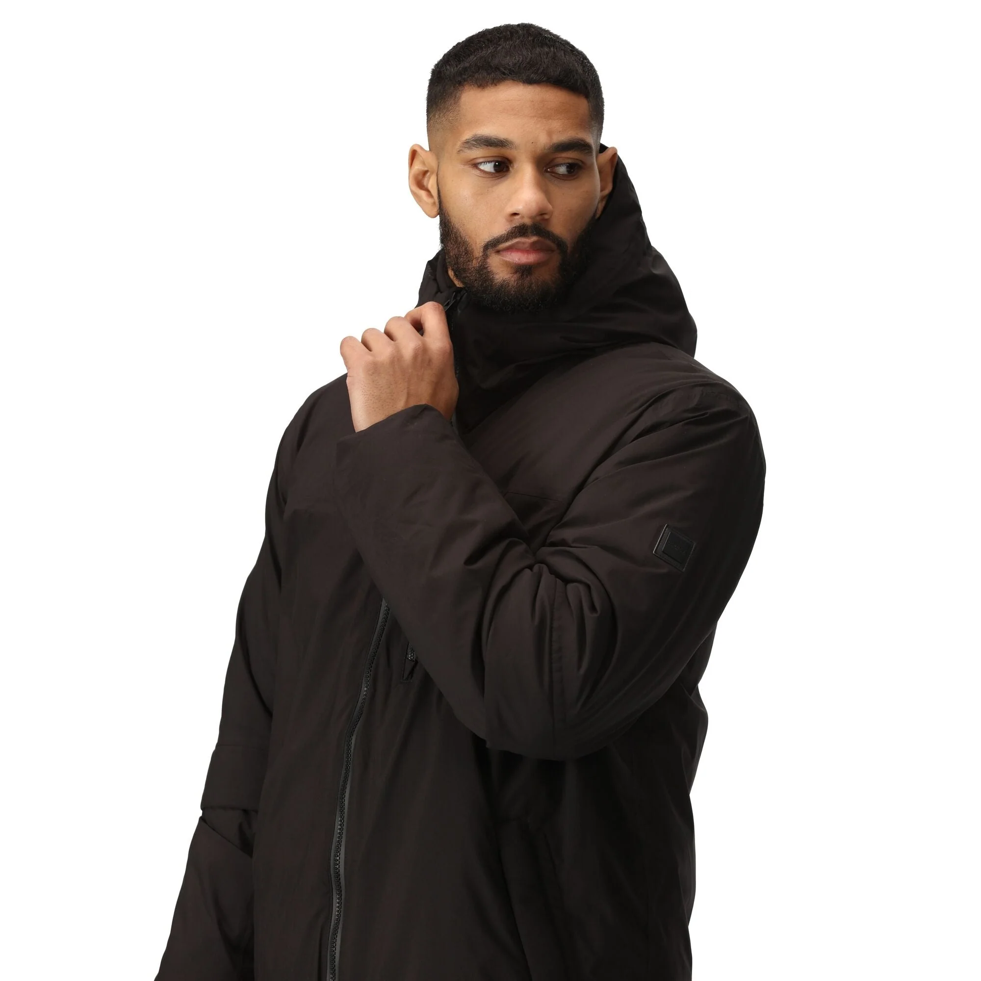 Regatta Men's Yewbank II Parka Jacket | Black - Image 4