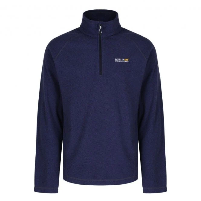 Regatta Montes Mens Half Zip Fleece Lightweight Jumper Pullover - Image 8