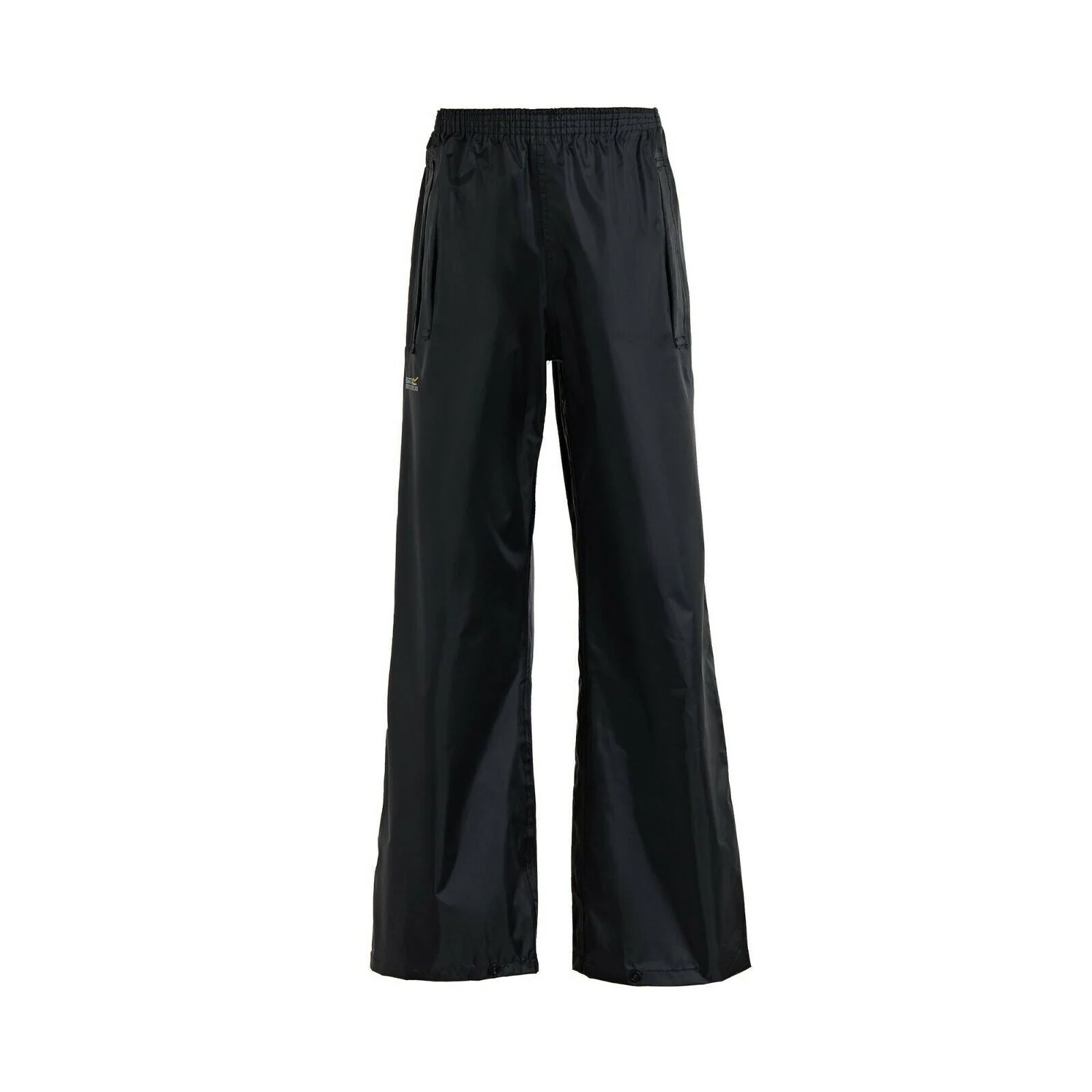 Regatta Children Kids Waterproof Over Trousers - Black - Image 3