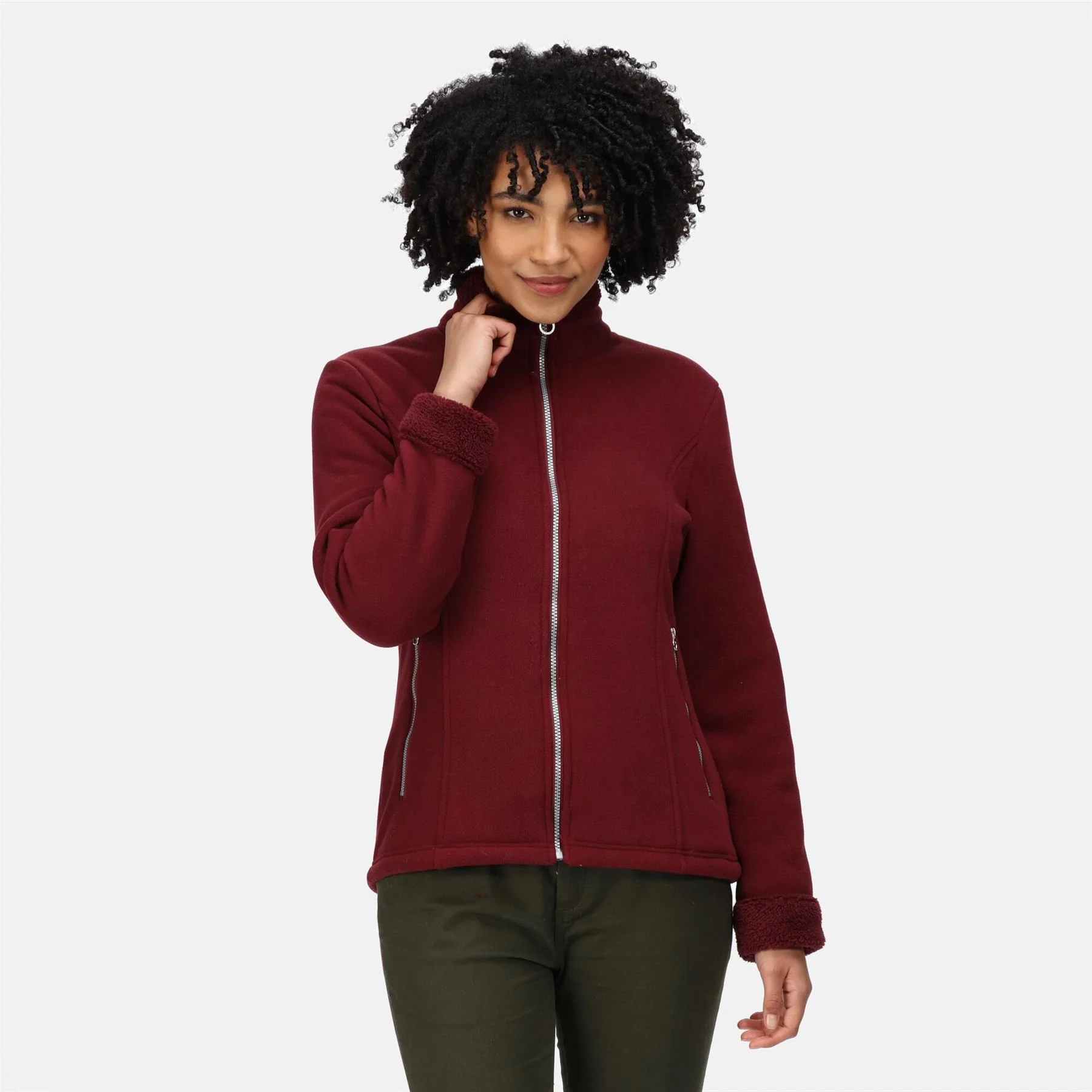 Regatta Womens Brandall Full Zip Heavyweight Fleece Jacket - Image 14