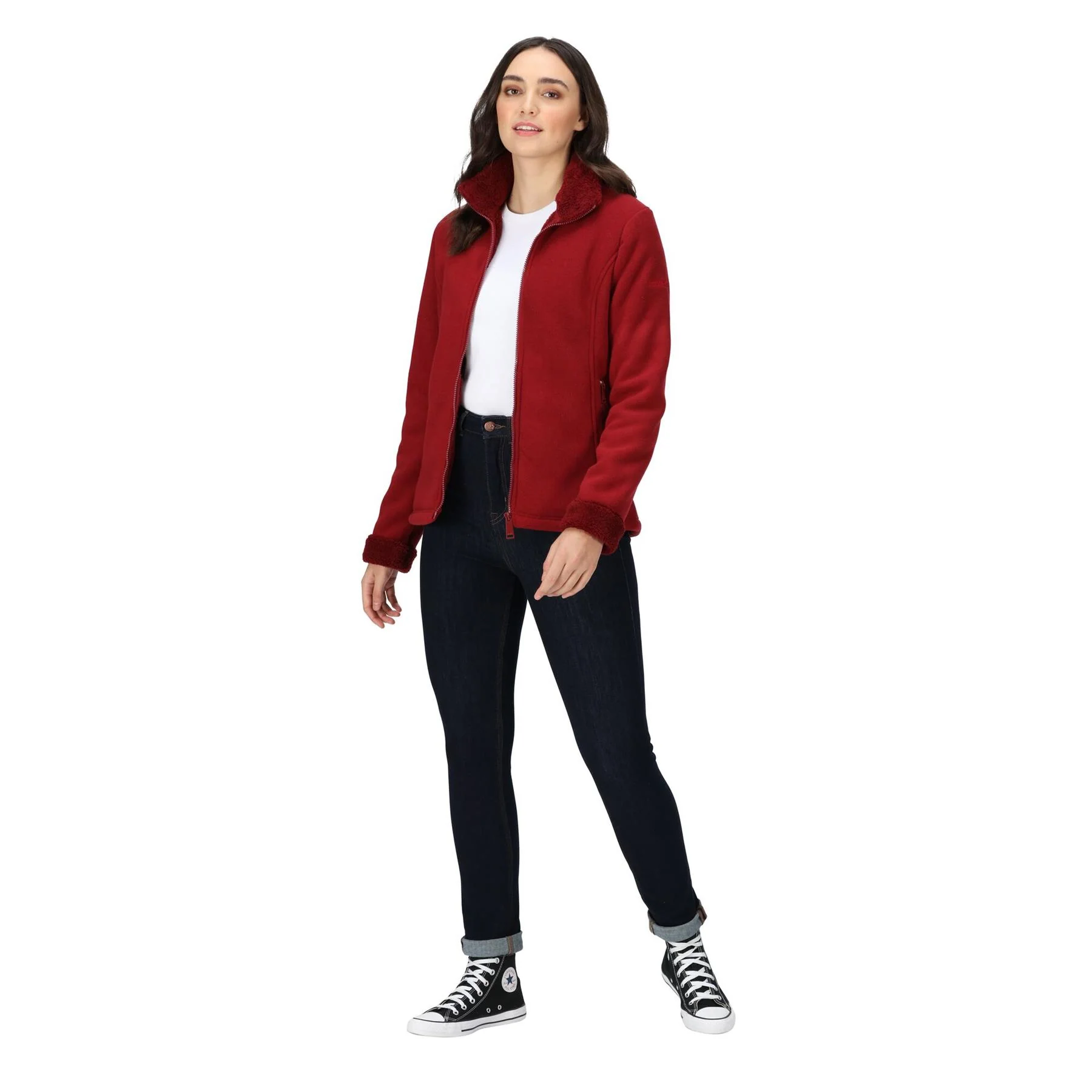 Regatta Womens Brandall Full Zip Heavyweight Fleece Jacket - Image 32