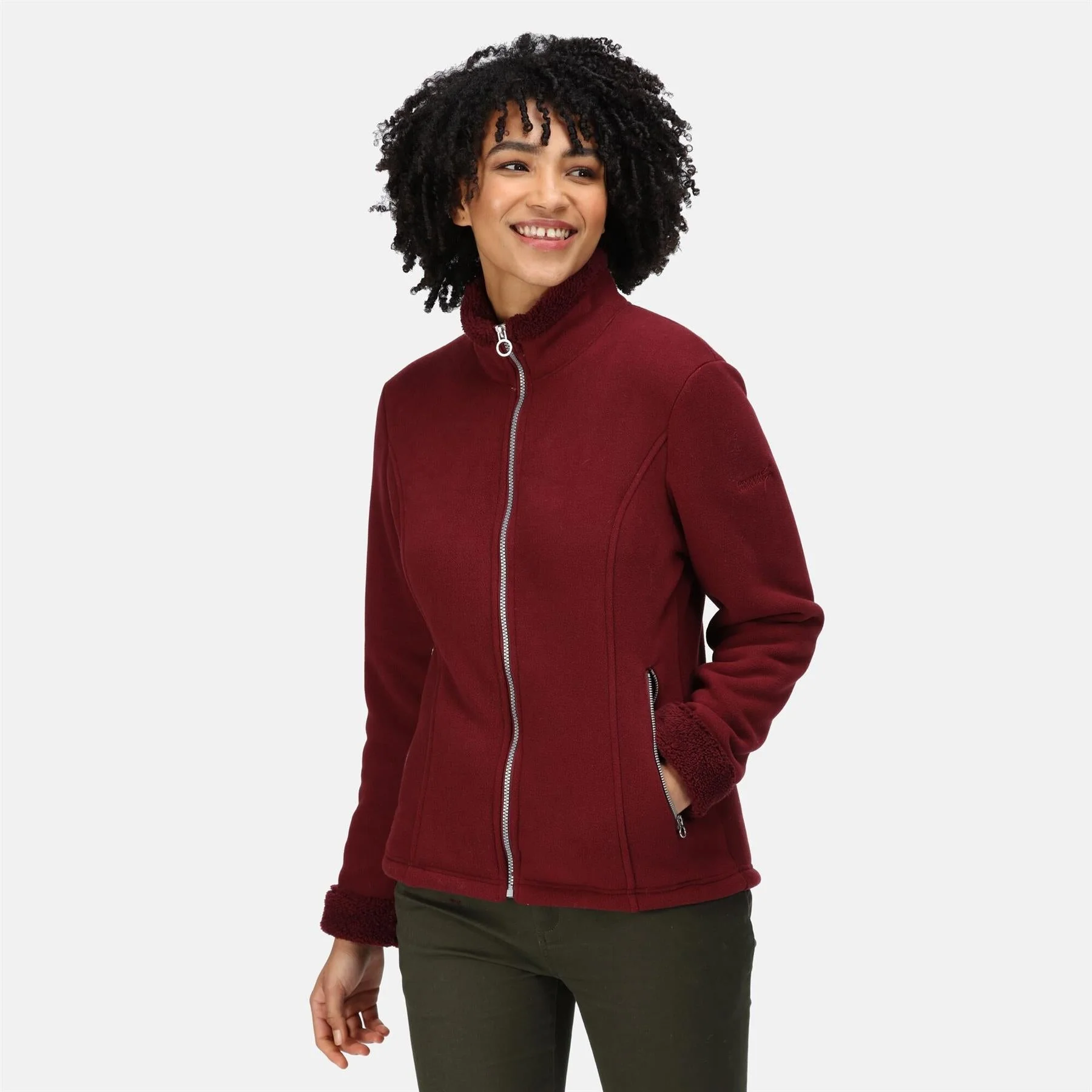 Regatta Womens Brandall Full Zip Heavyweight Fleece Jacket - Image 5