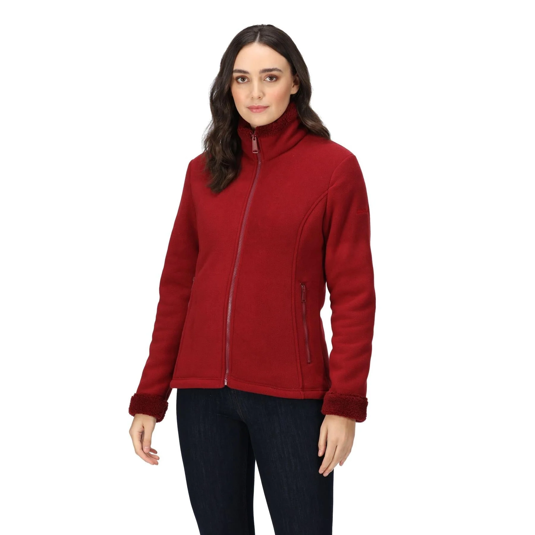 Regatta Womens Brandall Full Zip Heavyweight Fleece Jacket - Image 8