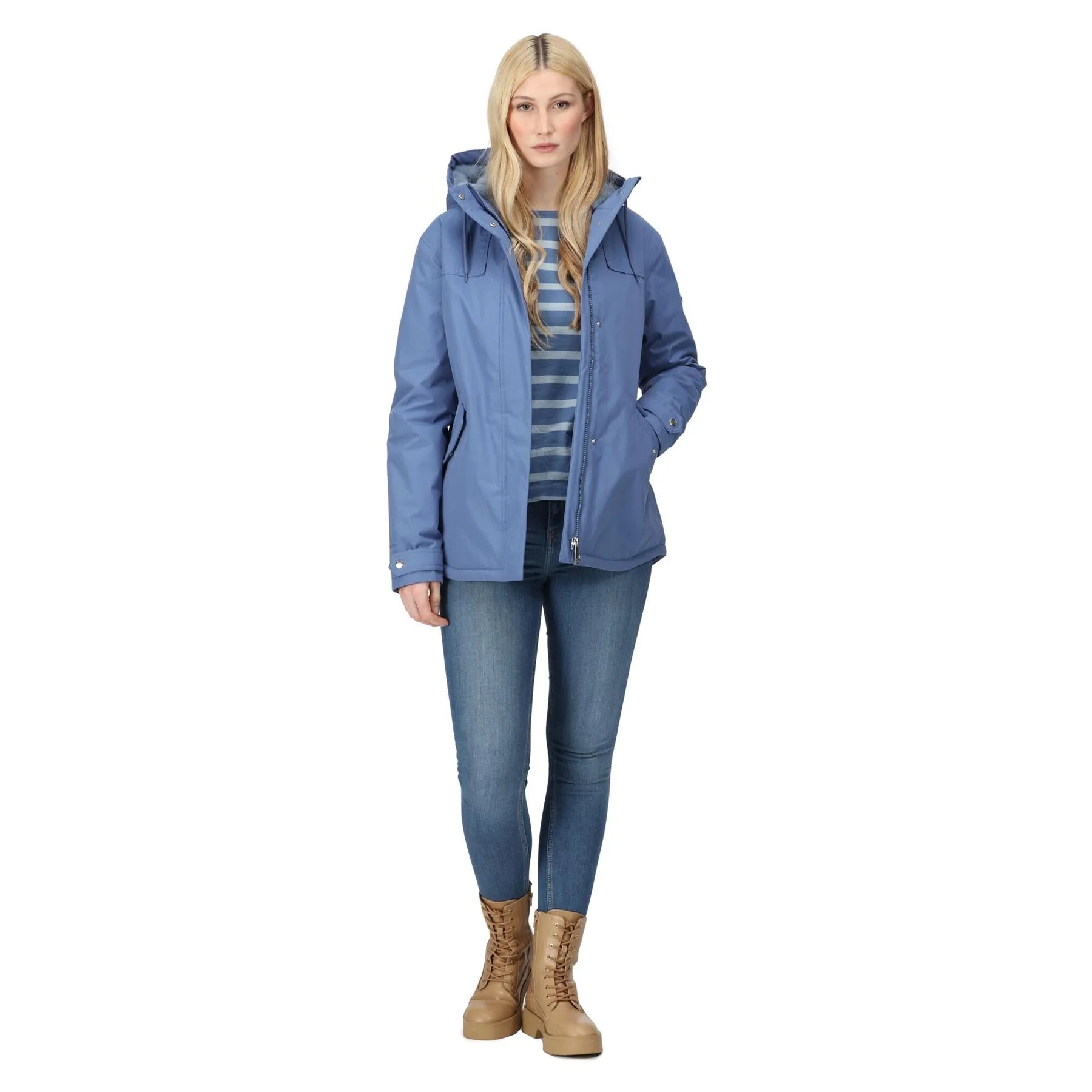 Regatta Womens Bria Fur Lined Waterproof Hooded Insulated Jacket - Image 10