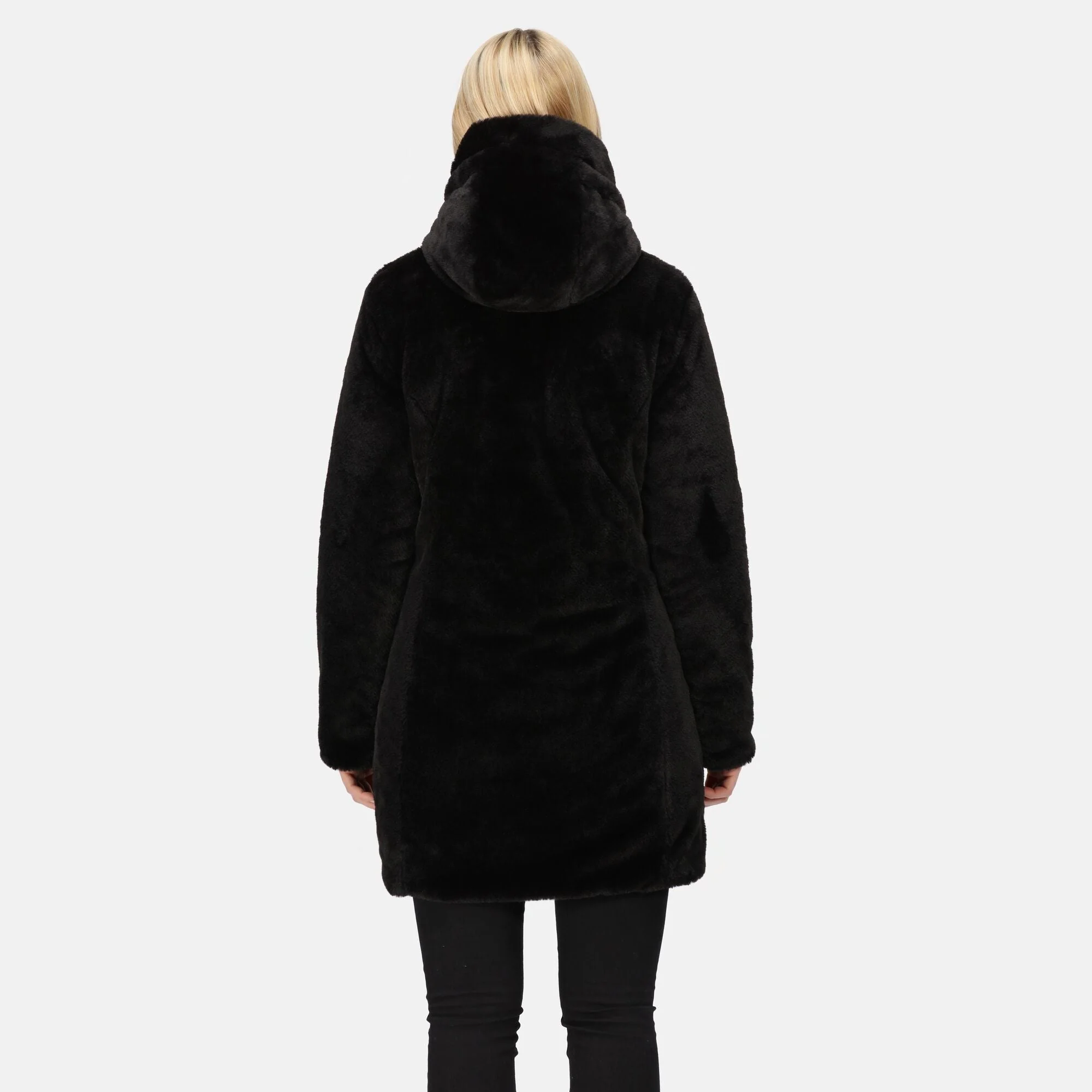 Regatta Women's Caileigh Reversible Parka Jacket - Black - Image 5