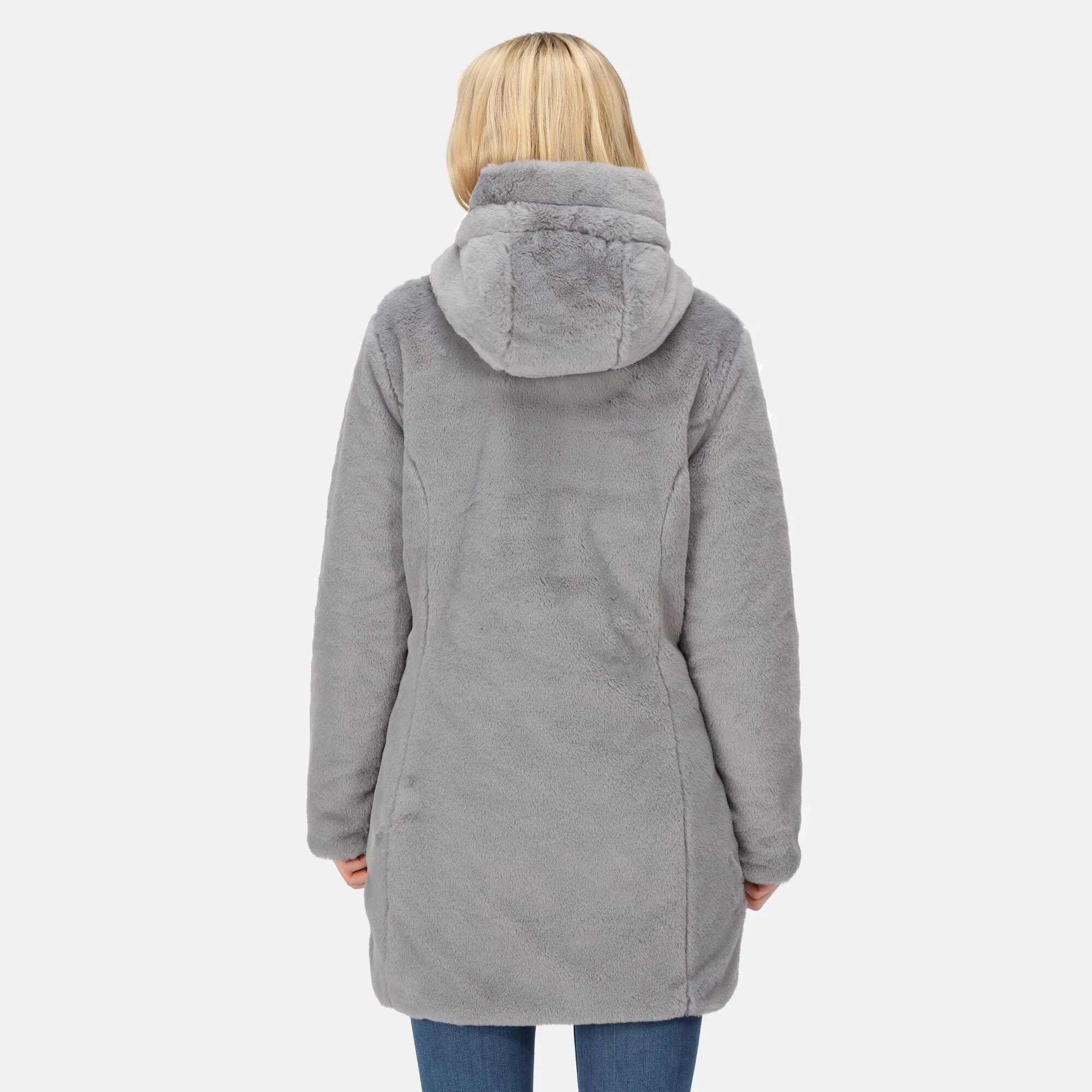 Regatta Women's Caileigh Reversible Parka Jacket - Strom Grey - Image 5