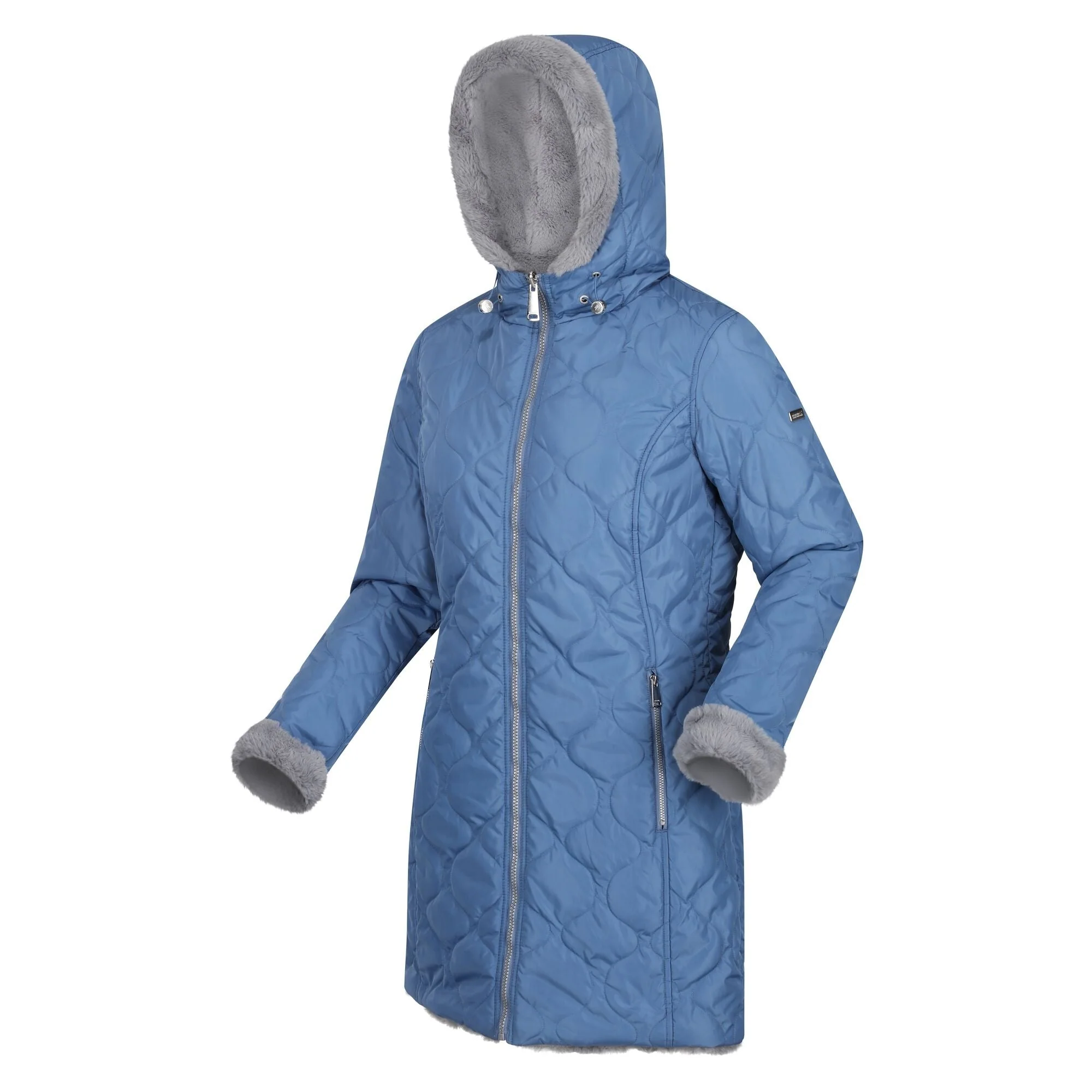 Regatta Women's Caileigh Reversible Parka Jacket - Strom Grey - Image 9