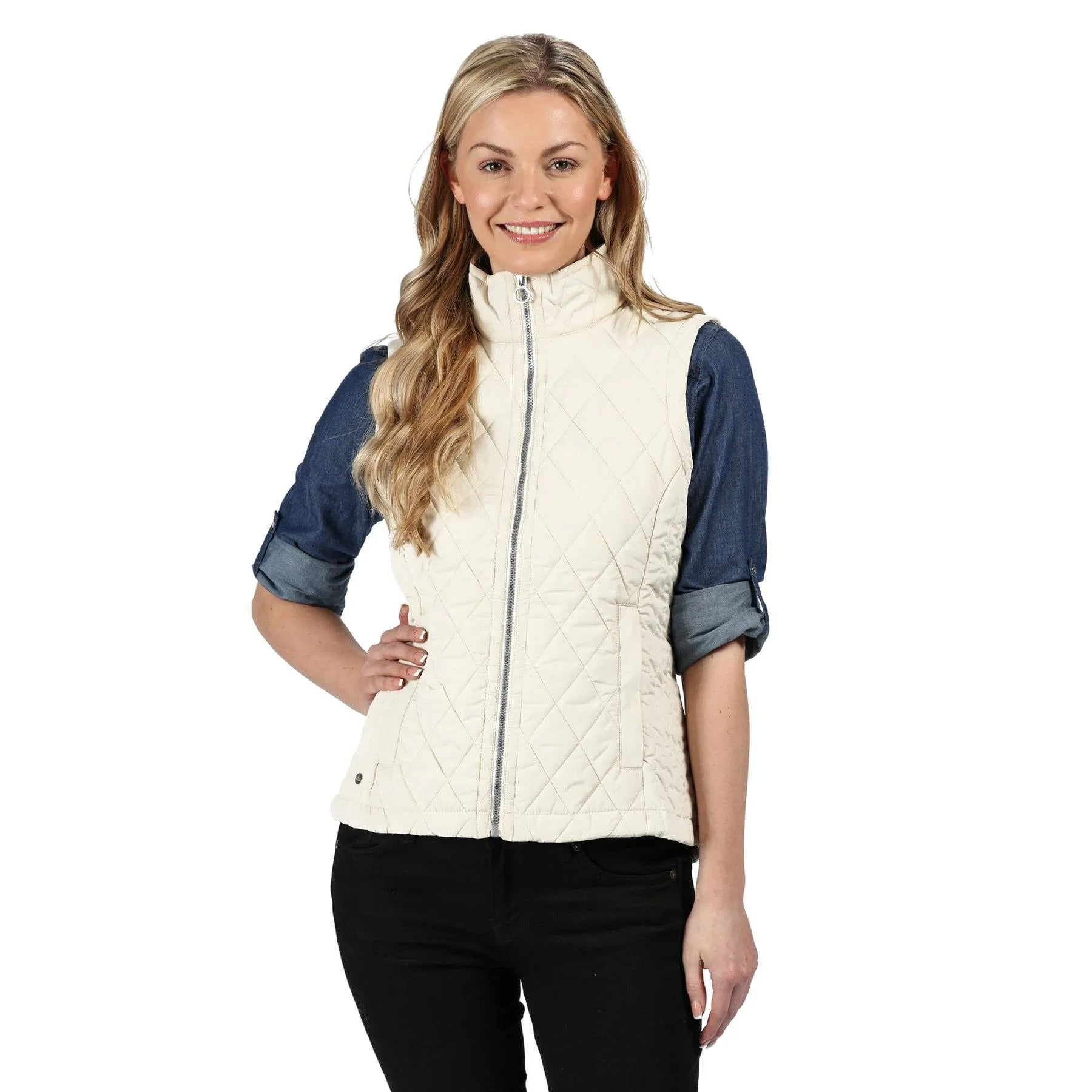 Regatta Womens Charna Insulated Diamond Quilted Bodywarmer Vented Gilet - Image 11