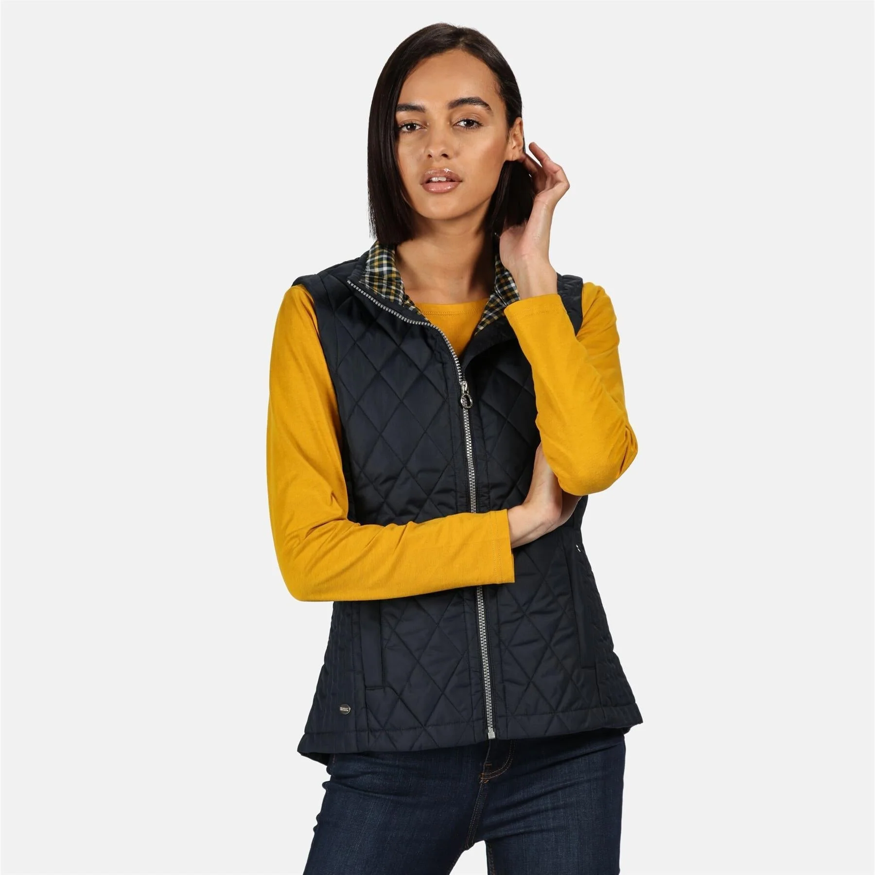 Regatta Womens Charna Insulated Diamond Quilted Bodywarmer Vented Gilet - Image 9