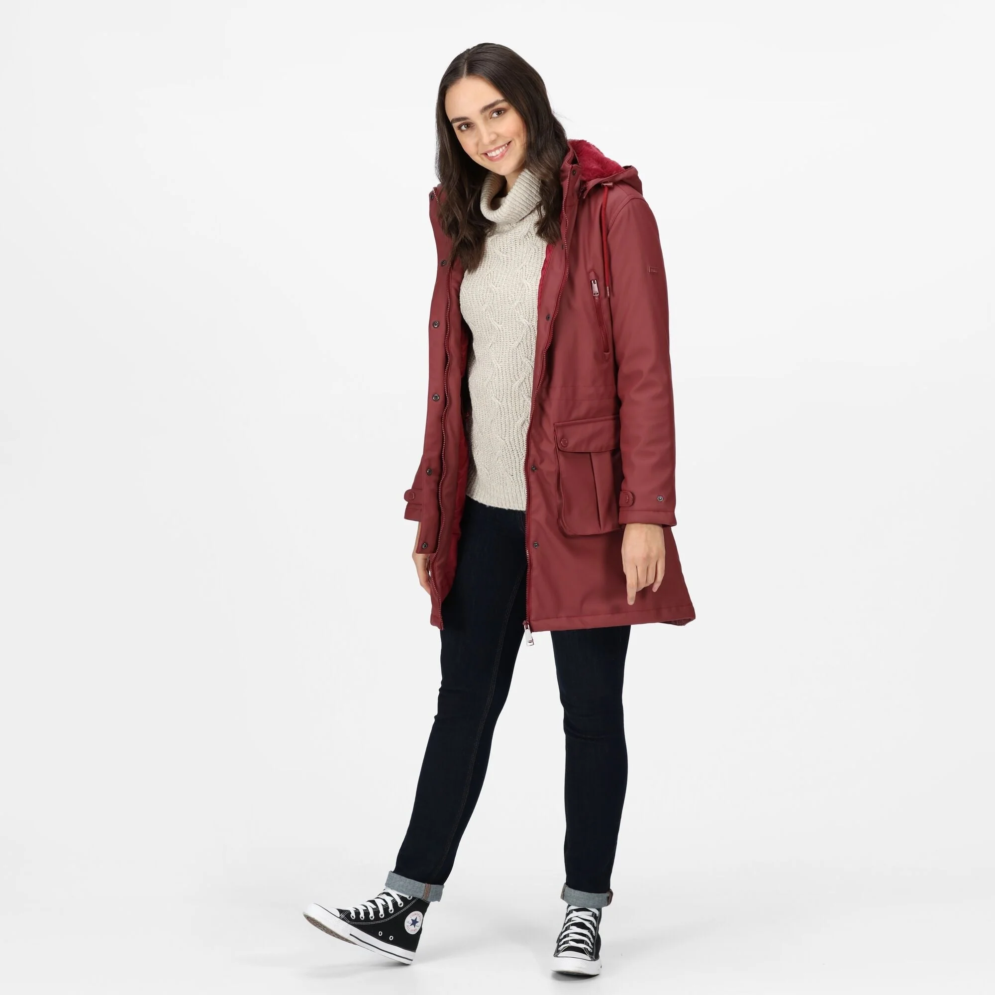 Regatta Women's Fabrienne Insulated Parka Jacket - Image 3