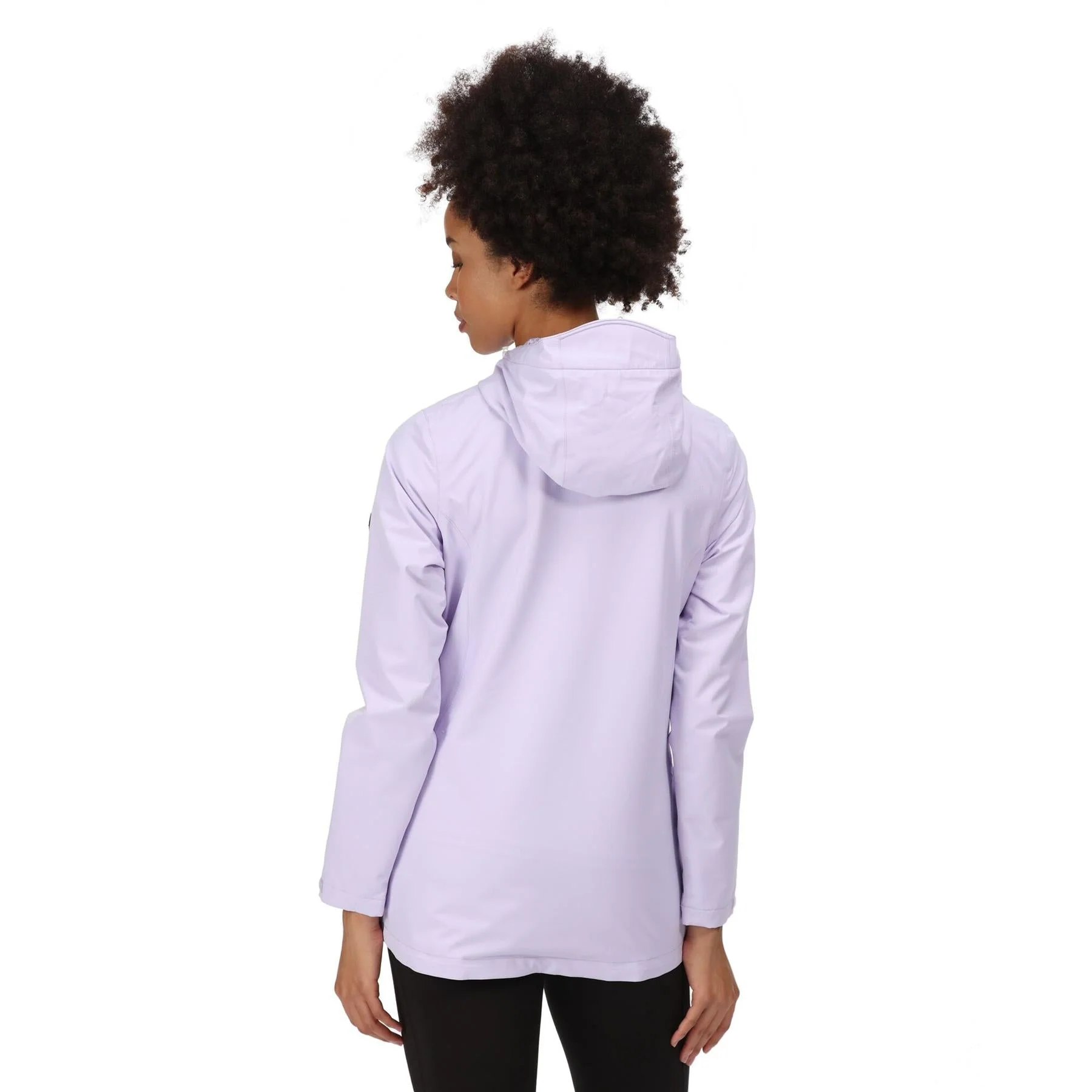 Regatta Womens Hamara III Lightweight Hooded Waterproof Jacket - Image 4