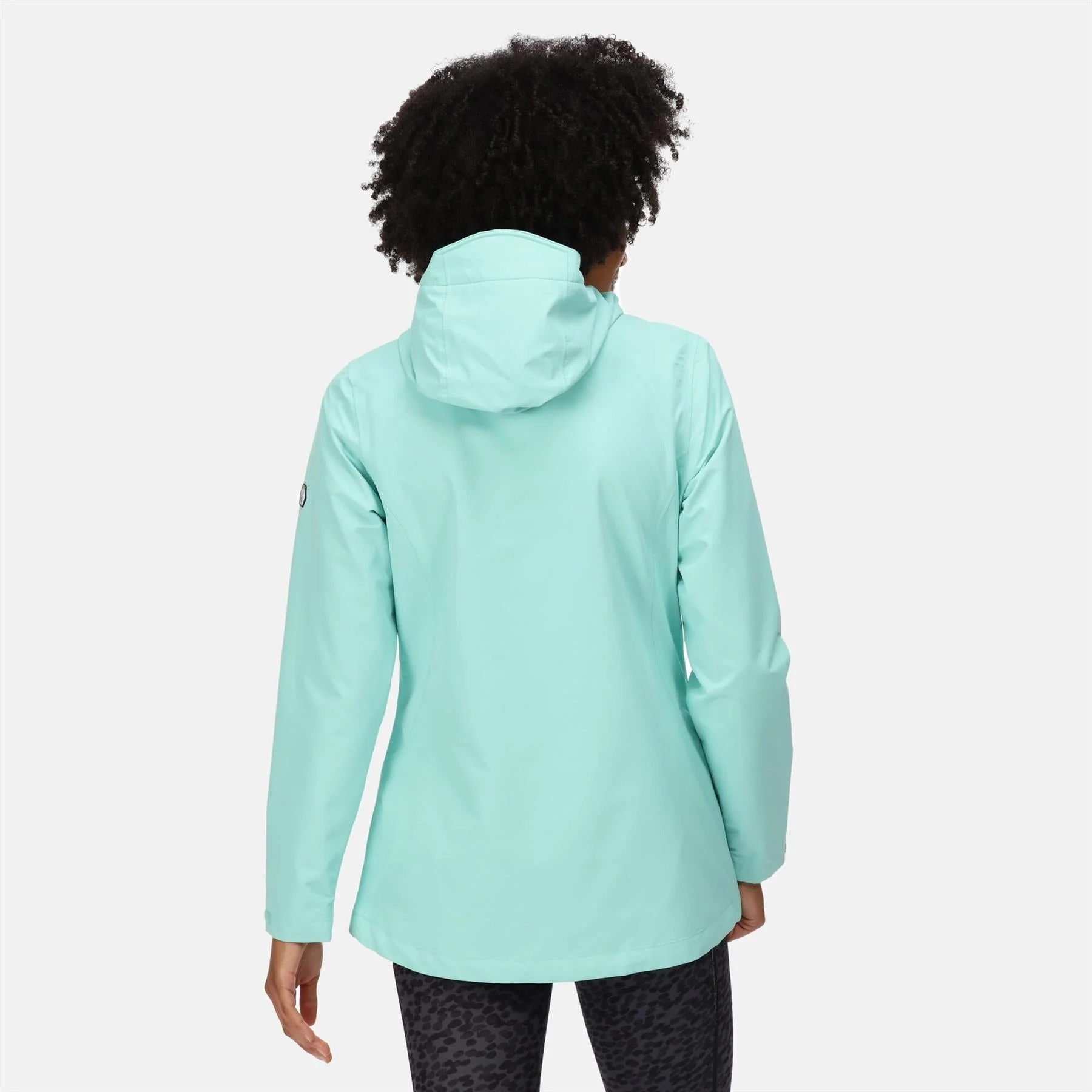 Regatta Womens Hamara III Lightweight Hooded Waterproof Jacket - Image 8
