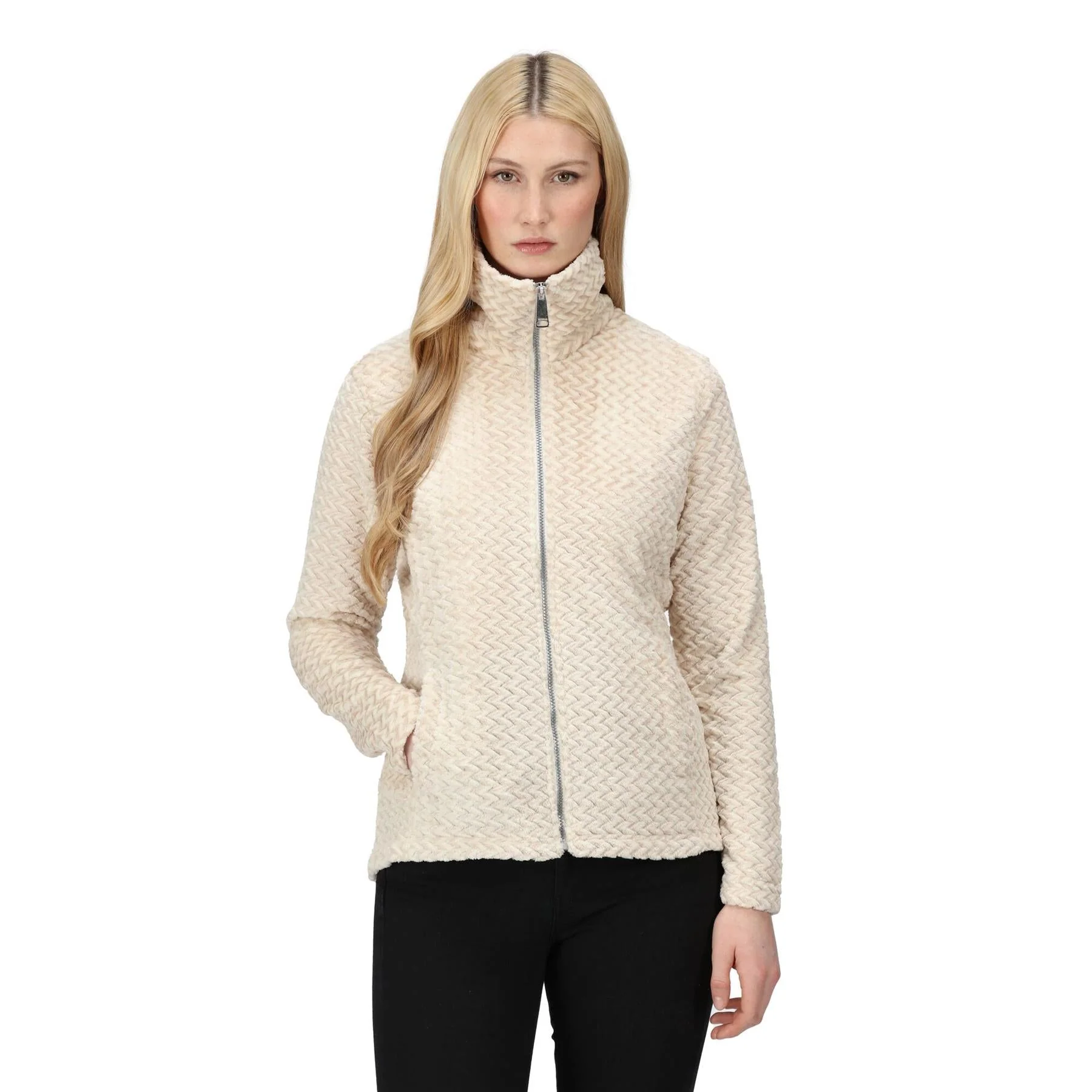 Regatta Womens Heloise Mock Neck Full Zip Fleece Jacket Coat - Image 17
