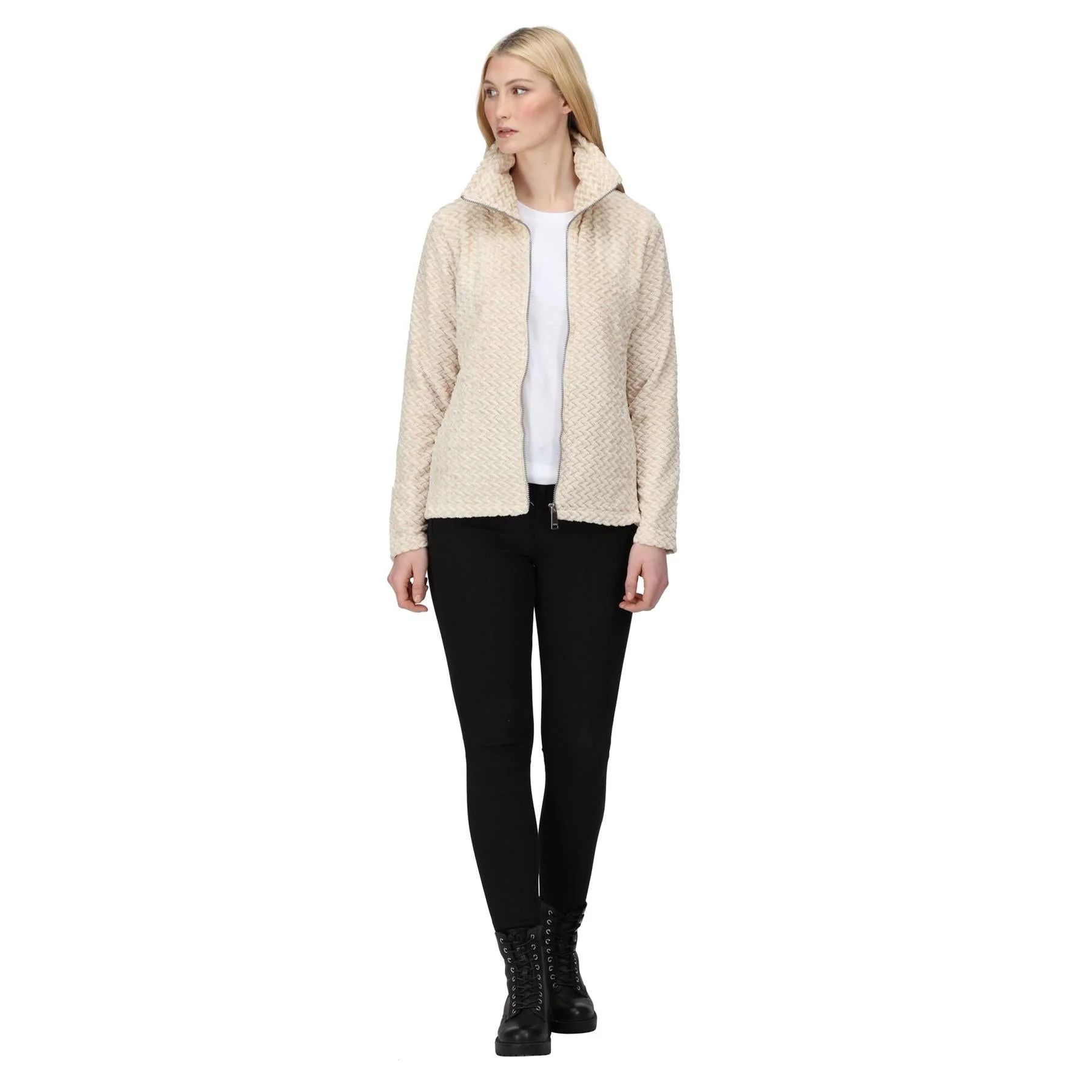 Regatta Womens Heloise Mock Neck Full Zip Fleece Jacket Coat - Image 19