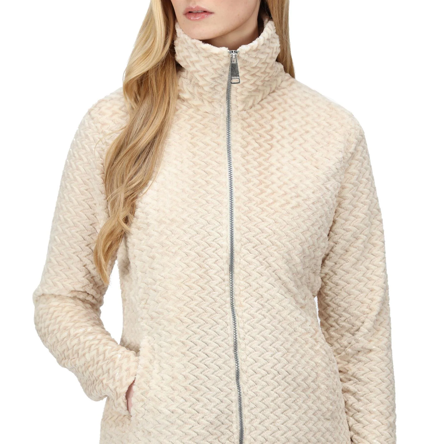 Regatta Womens Heloise Mock Neck Full Zip Fleece Jacket Coat - Image 20