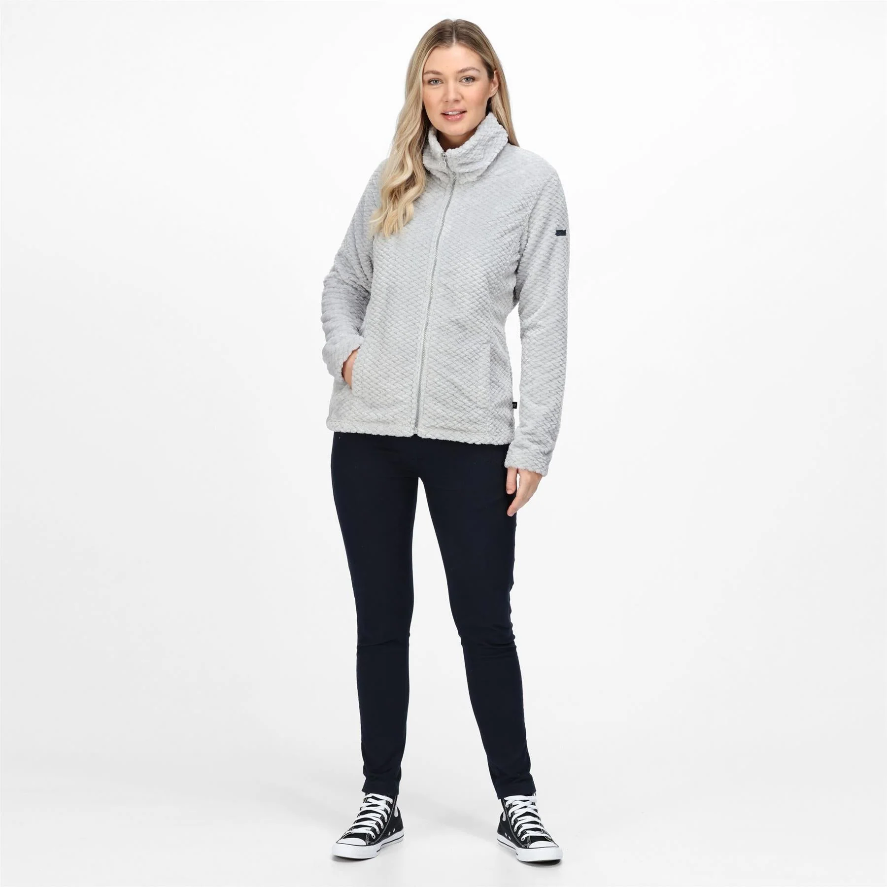 Regatta Womens Heloise Mock Neck Full Zip Fleece Jacket Coat - Image 35