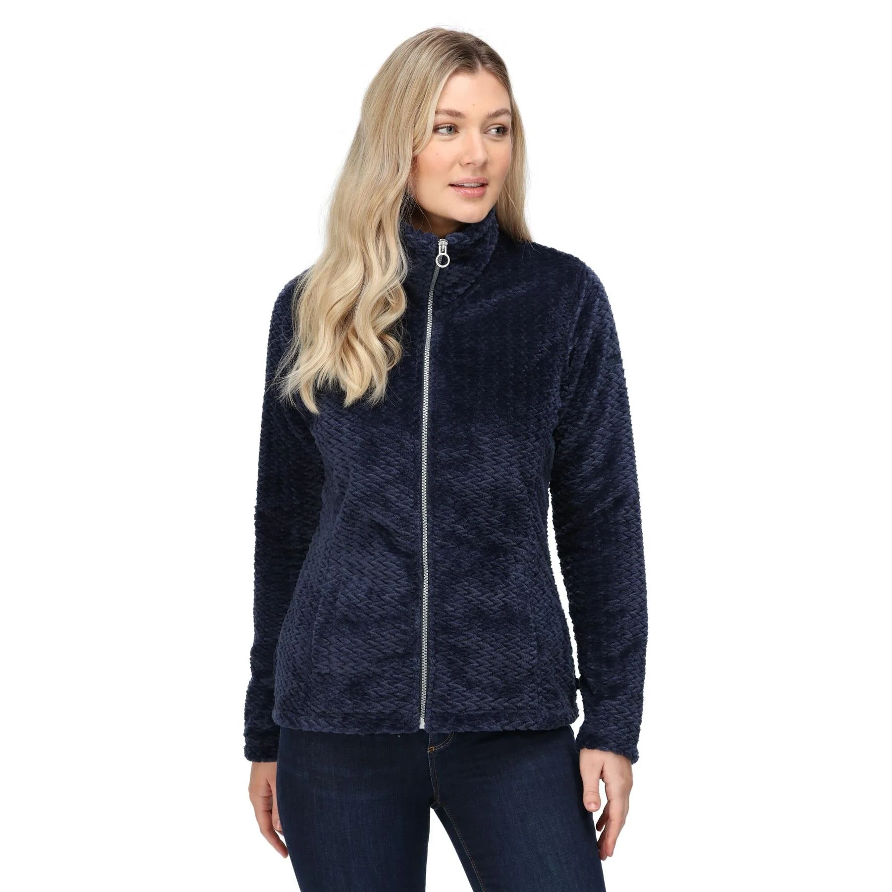Regatta Womens Heloise Mock Neck Full Zip Fleece Jacket Coat - Image 38