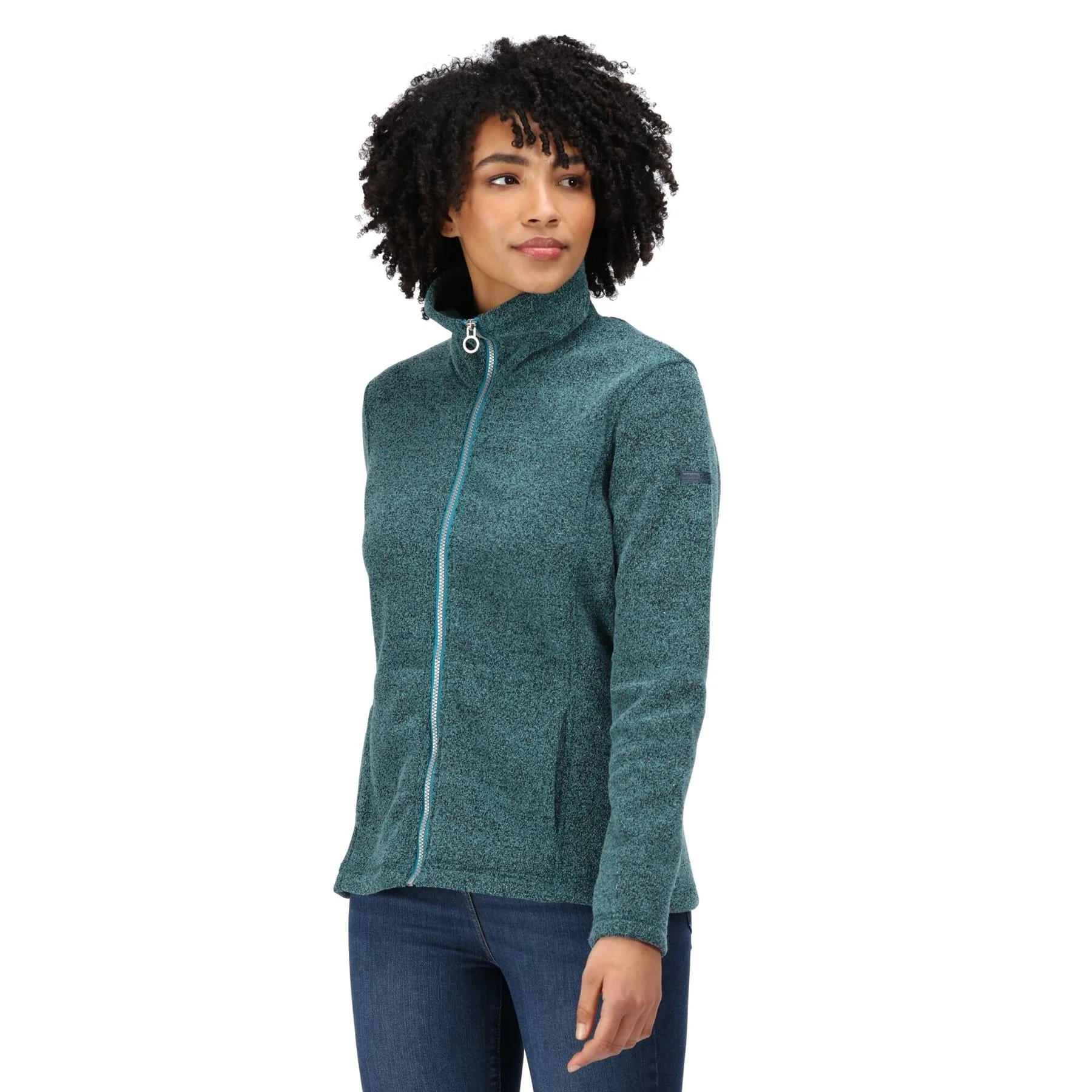 Regatta Womens Heloise Mock Neck Full Zip Fleece Jacket Coat - Image 42