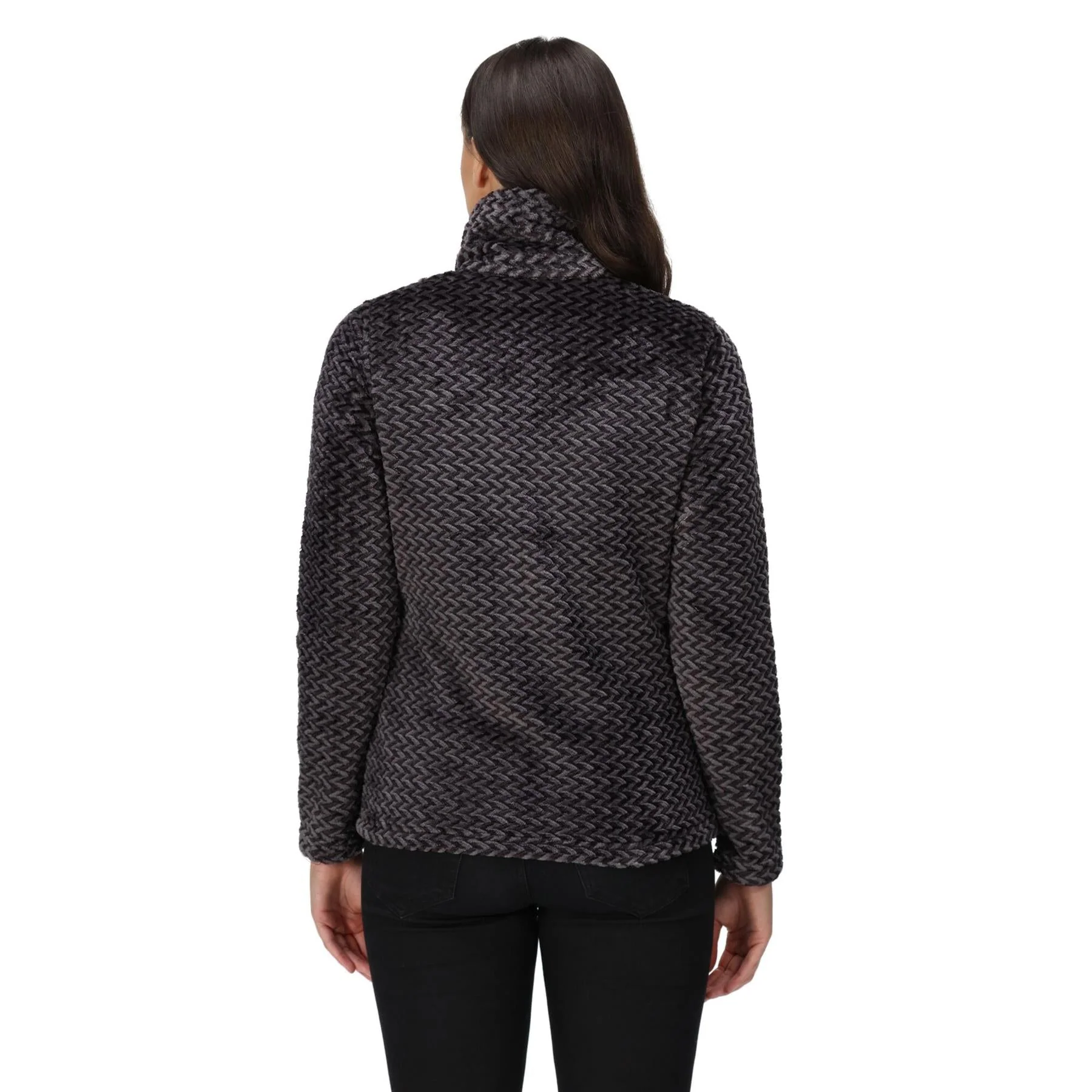 Regatta Womens Heloise Mock Neck Full Zip Fleece Jacket Coat - Image 45