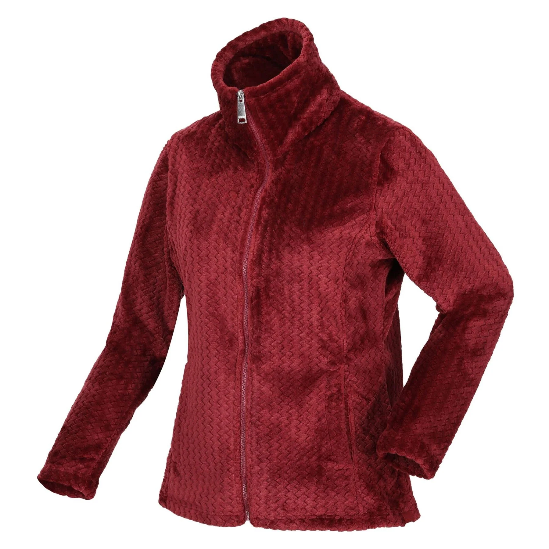 Regatta Womens Heloise Mock Neck Full Zip Fleece Jacket Coat - Image 6