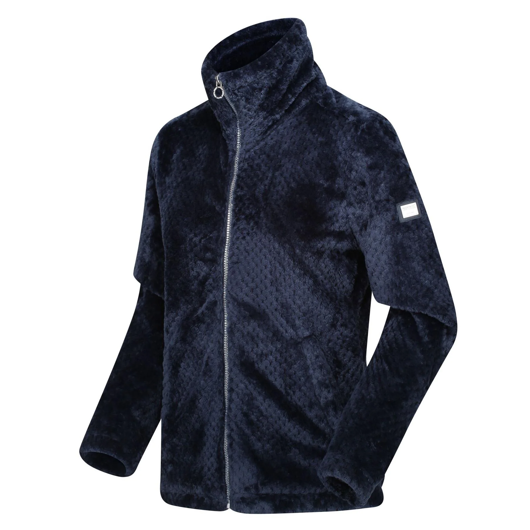 Regatta Womens Hermilla Full Zip Velour Fluffy Fleece Sweater Jacket - Image 11