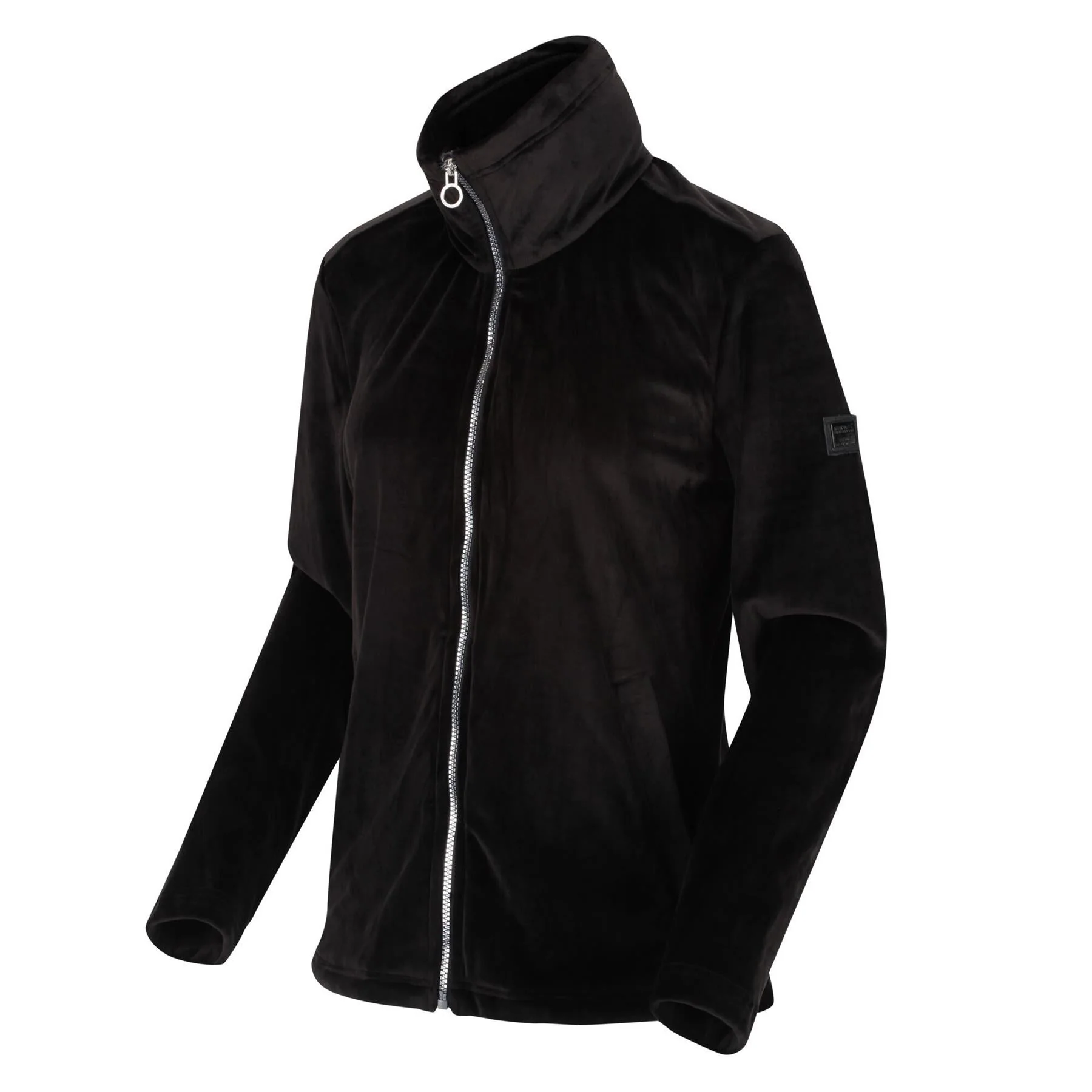 Regatta Womens Hermilla Full Zip Velour Fluffy Fleece Sweater Jacket - Image 13