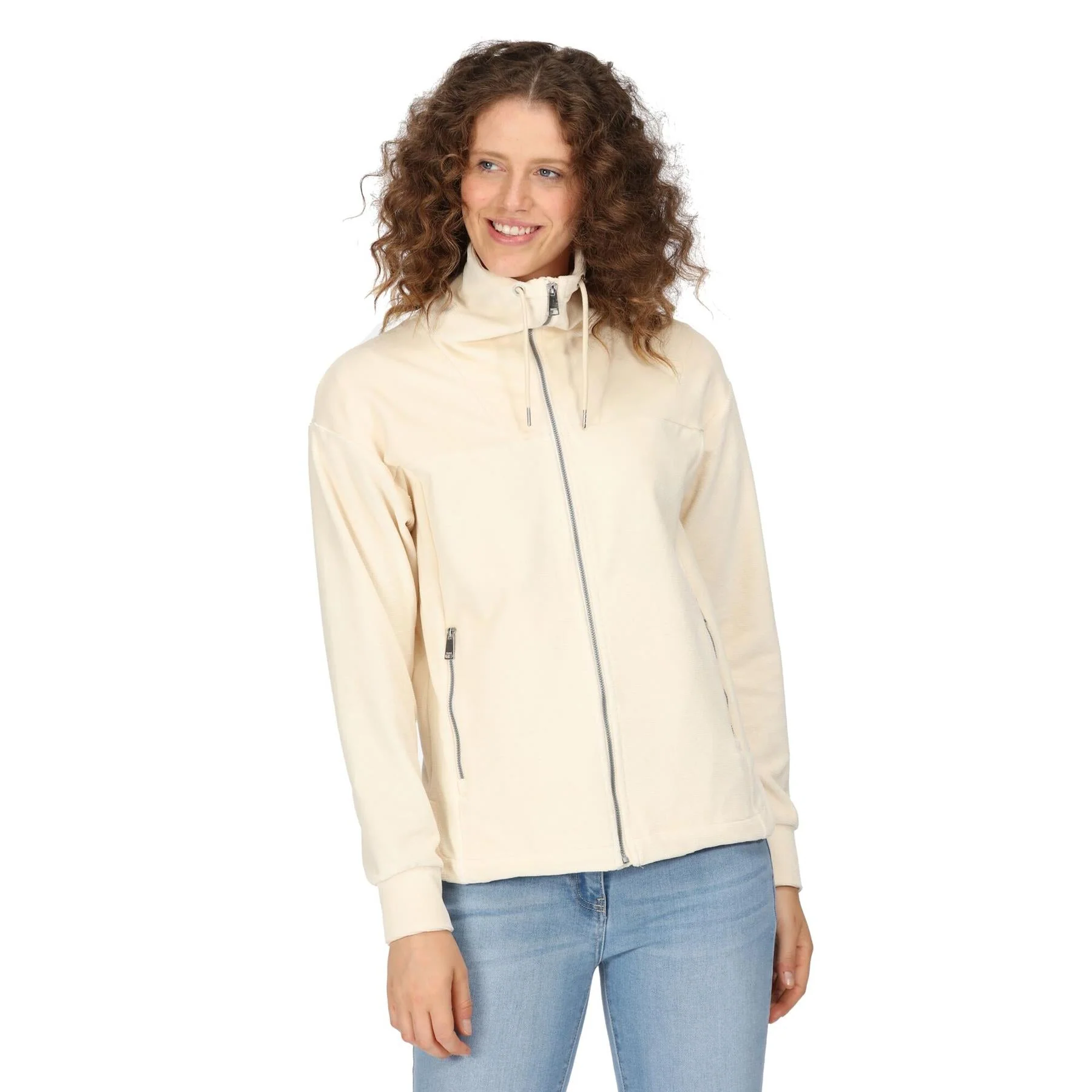 Regatta Womens Jessalyn Full Zip Velour Fleece Jacket - Image 2