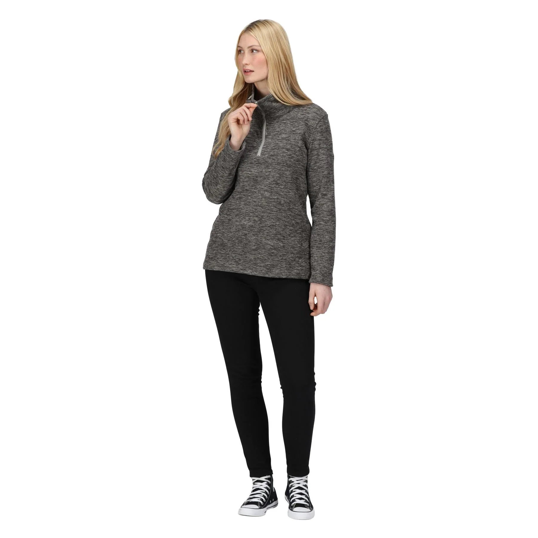 Regatta Womens Kizmit Honeycomb Half Zip Fleece Jacket - Image 13