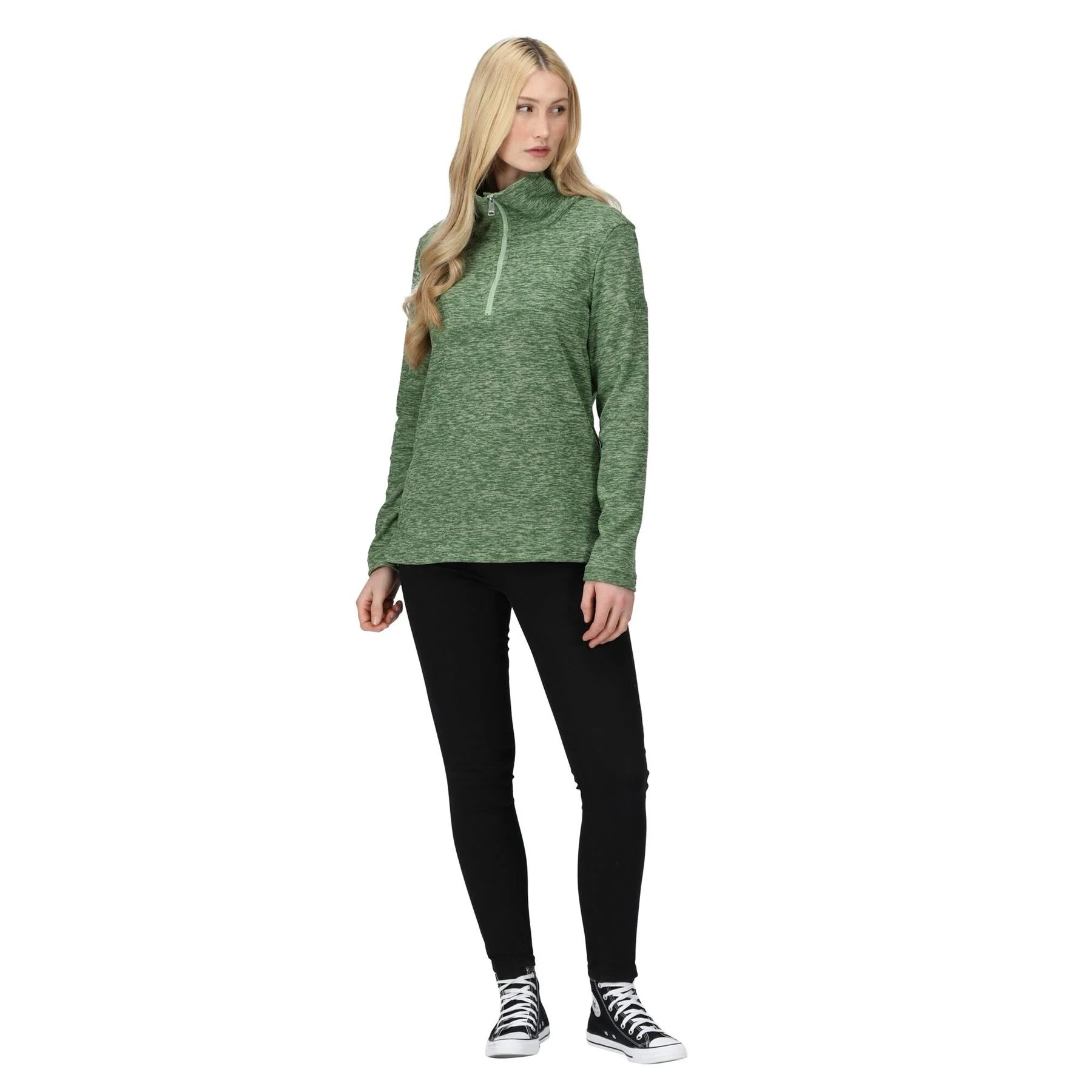 Regatta Womens Kizmit Honeycomb Half Zip Fleece Jacket - Image 5