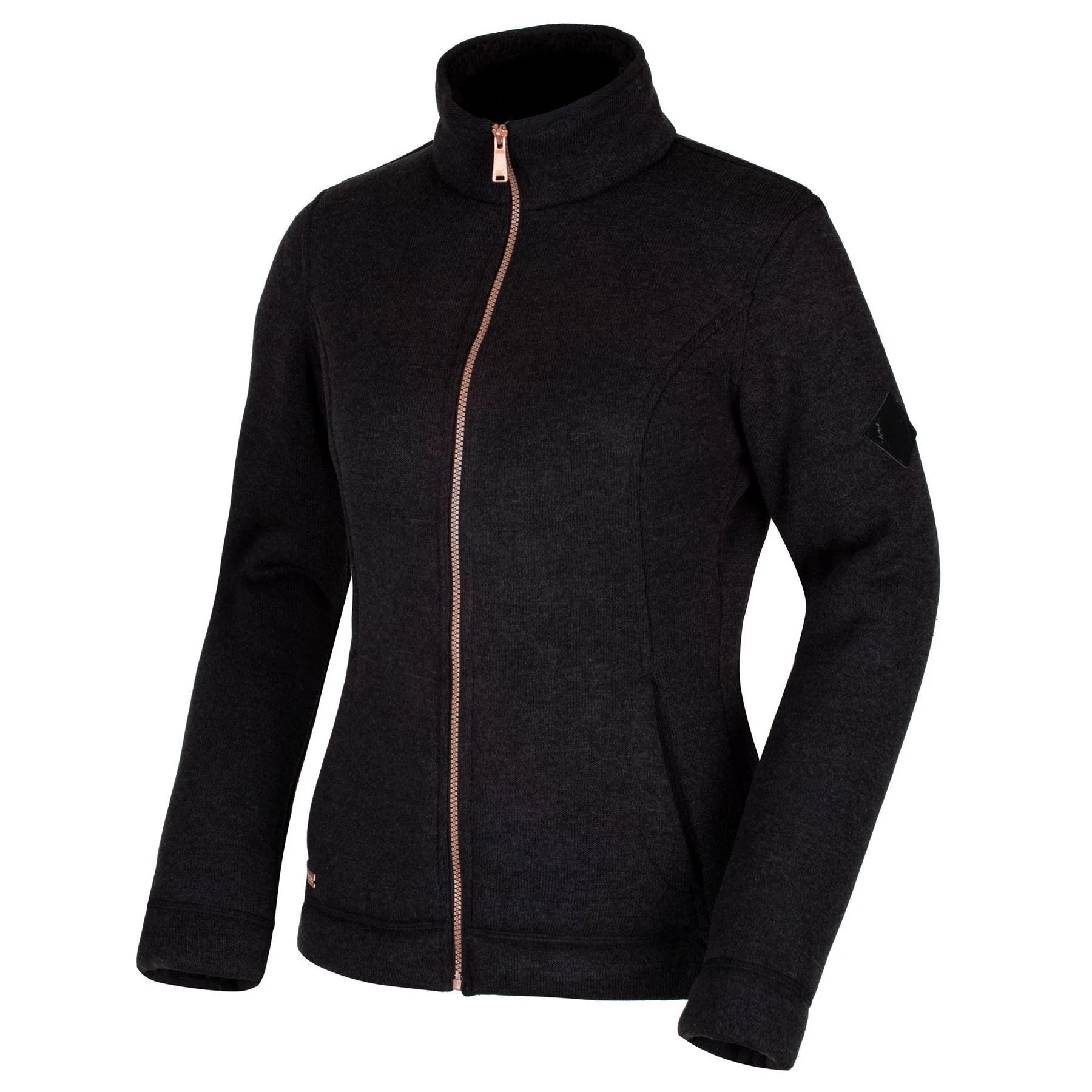 Regatta Womens Ladies Raneisha Knit Effect Bonded Fleece Jacket - Image 3